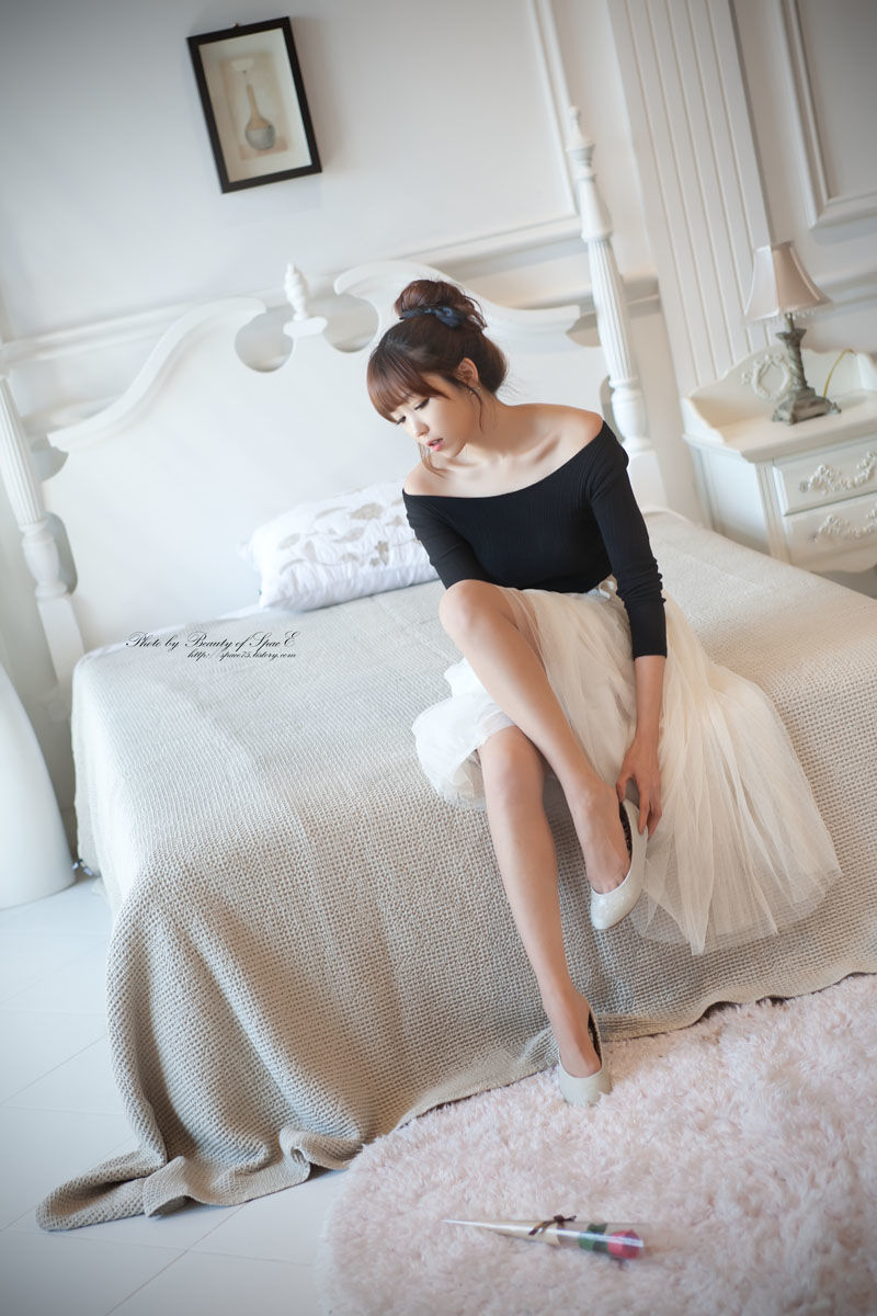 李恩慧 - 白色淑女长裙-图38