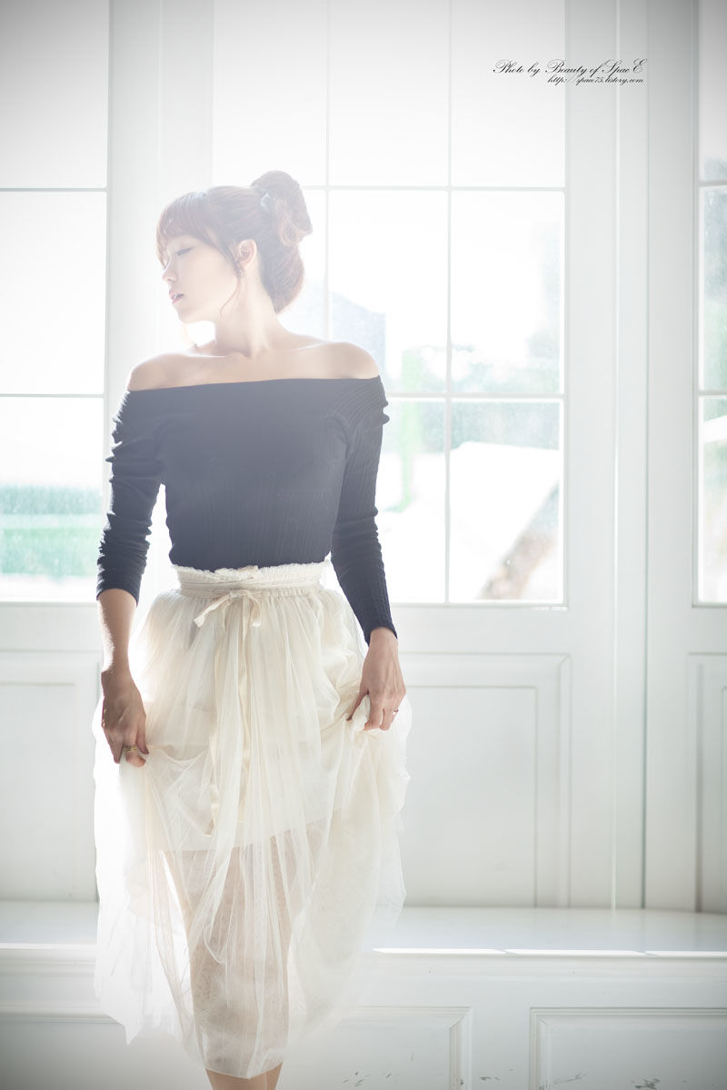 李恩慧 - 白色淑女长裙-图39