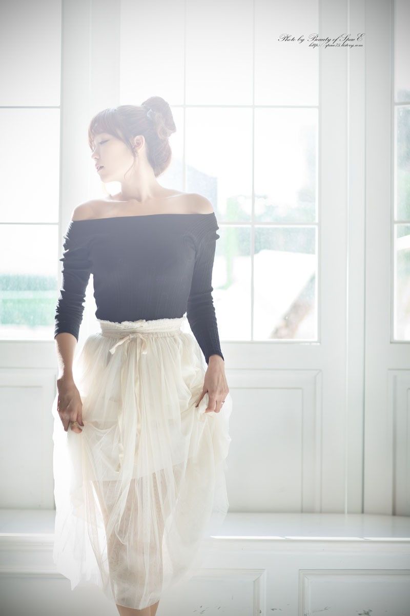 李恩慧 - 白色淑女长裙-图46