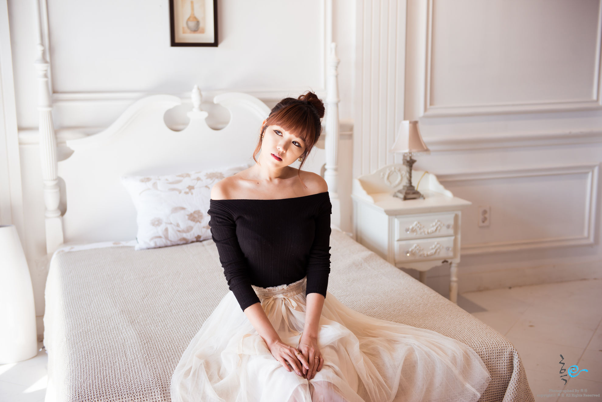 李恩慧 - 白色淑女长裙-图6