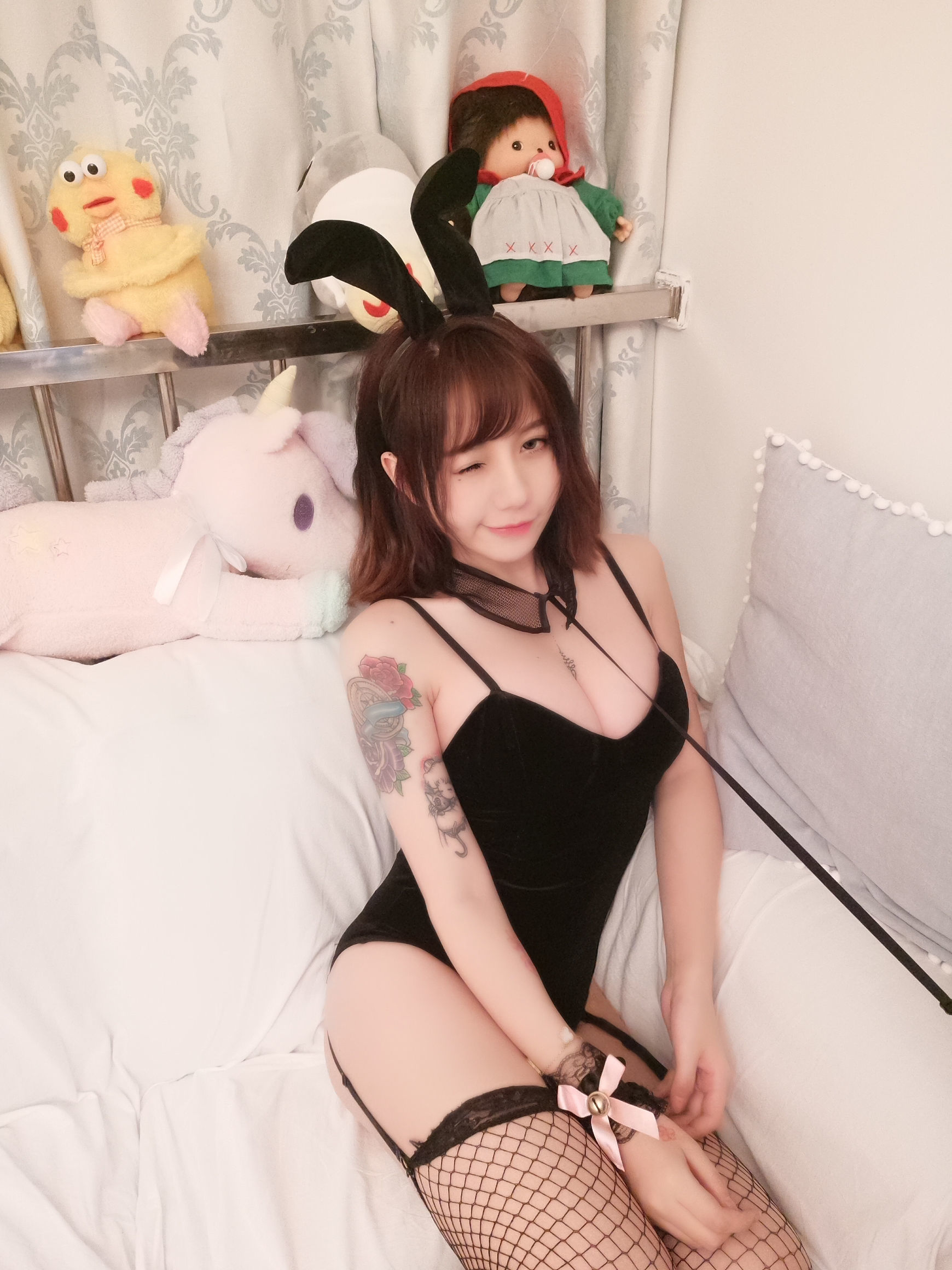 洛丽塔大哥 - 水手服+渔网袜-图19