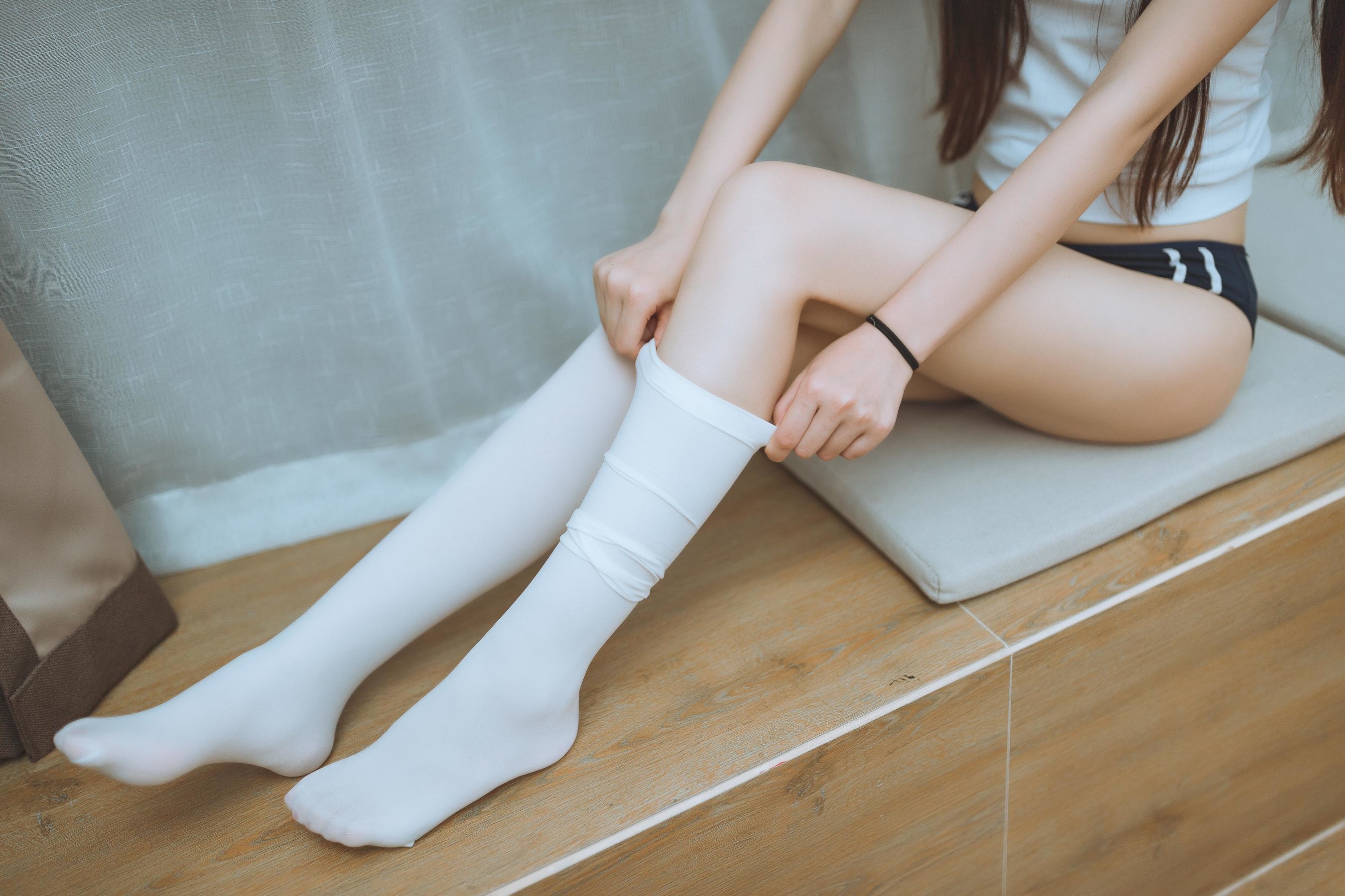清纯少女五更百鬼 - 兔女郎+白丝美腿-图12