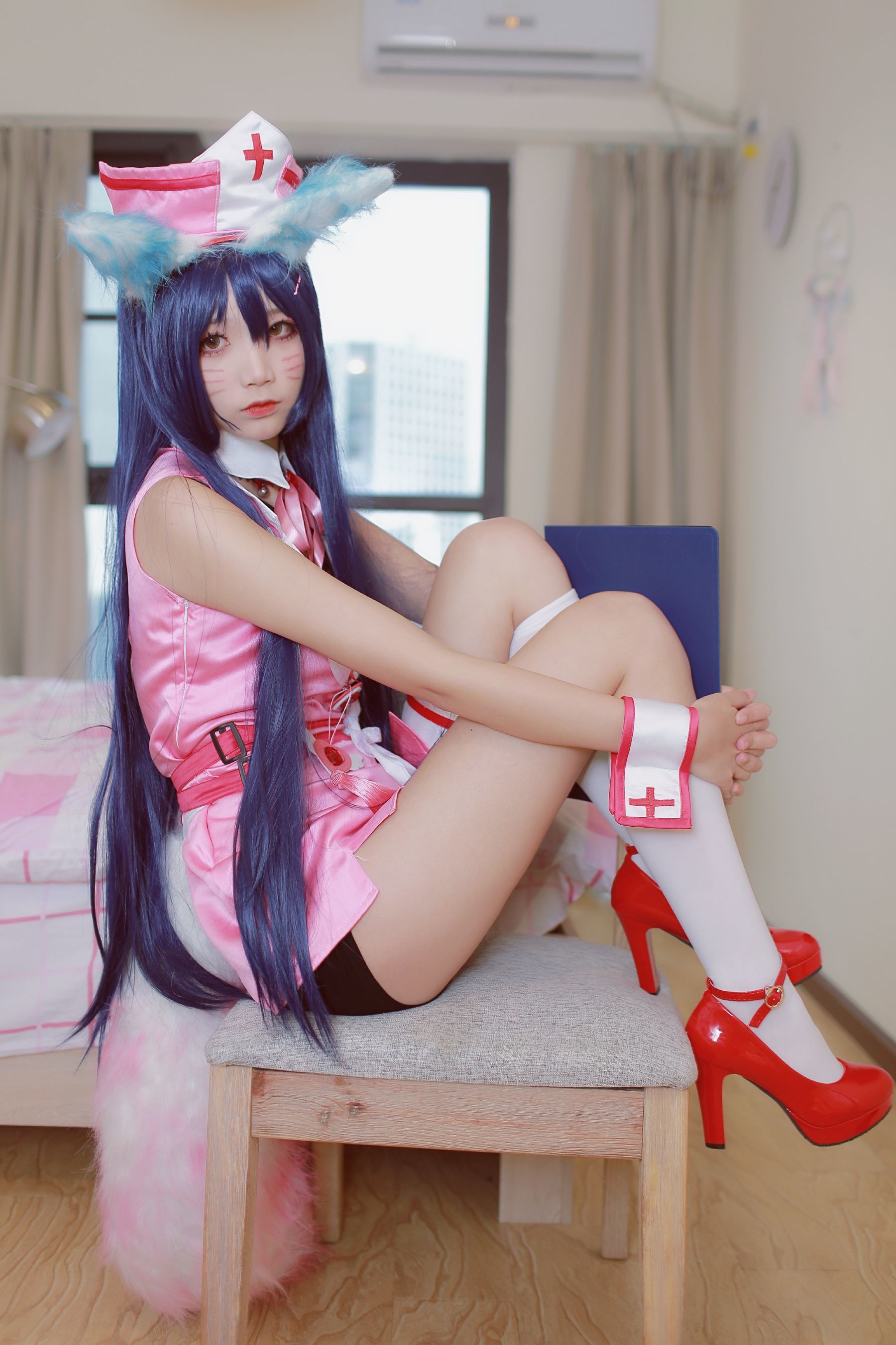 清纯少女五更百鬼 - 阿狸护士服-图9