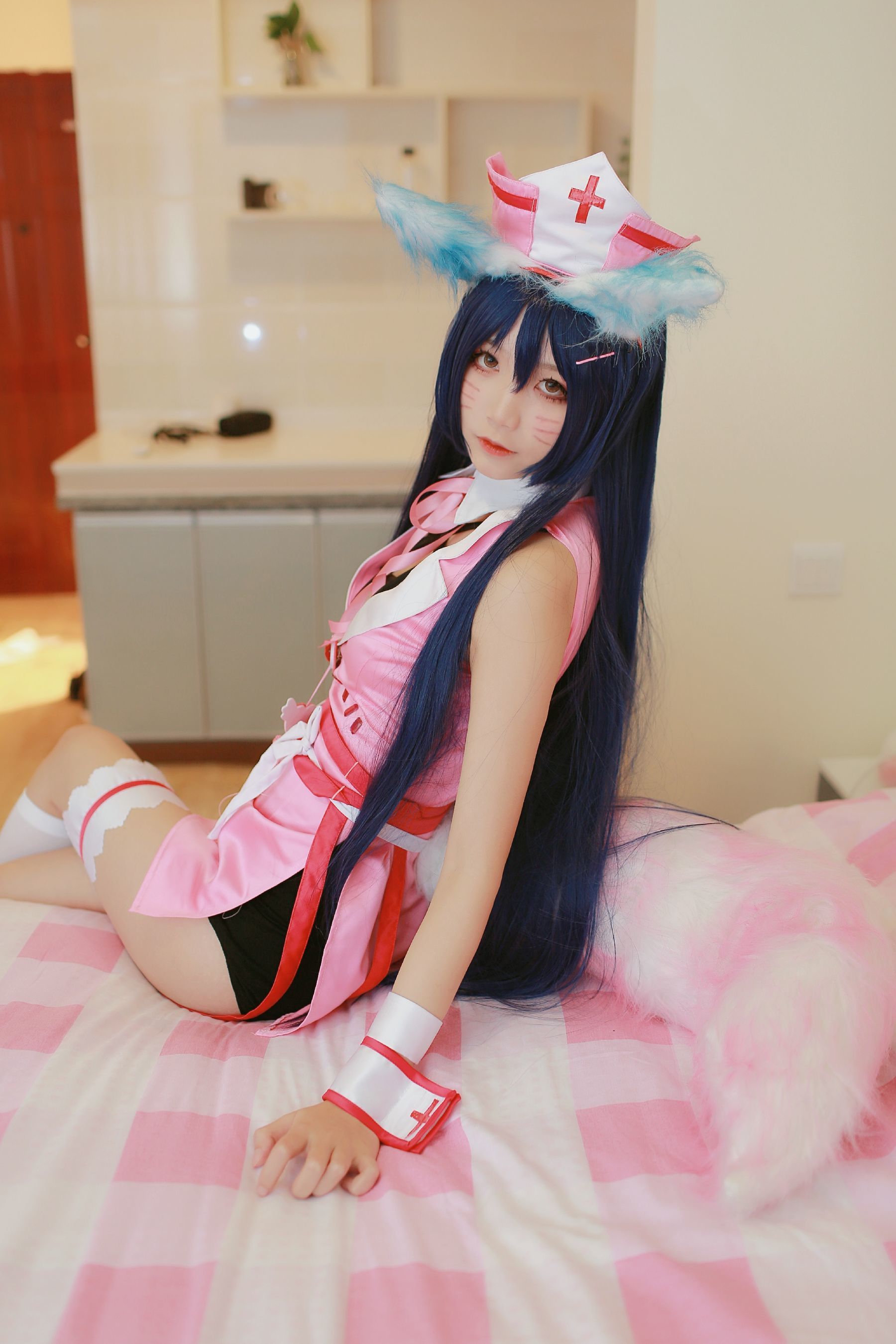 清纯少女五更百鬼 - 阿狸护士服-图2
