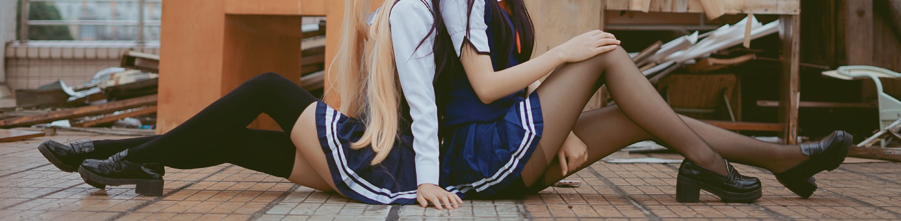 清纯少女五更百鬼 - 学姐校服-图9