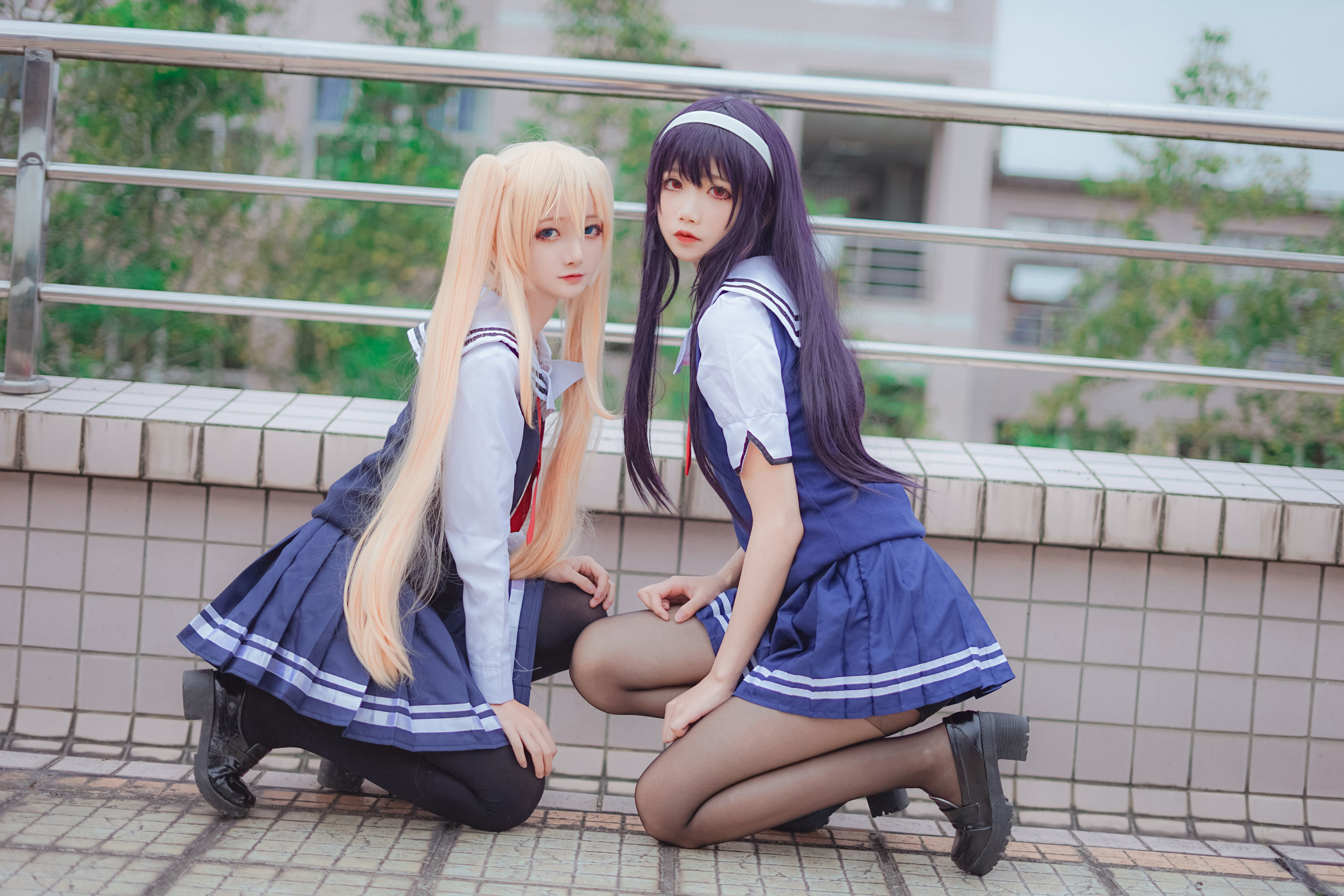 清纯少女五更百鬼 - 学姐校服-图12