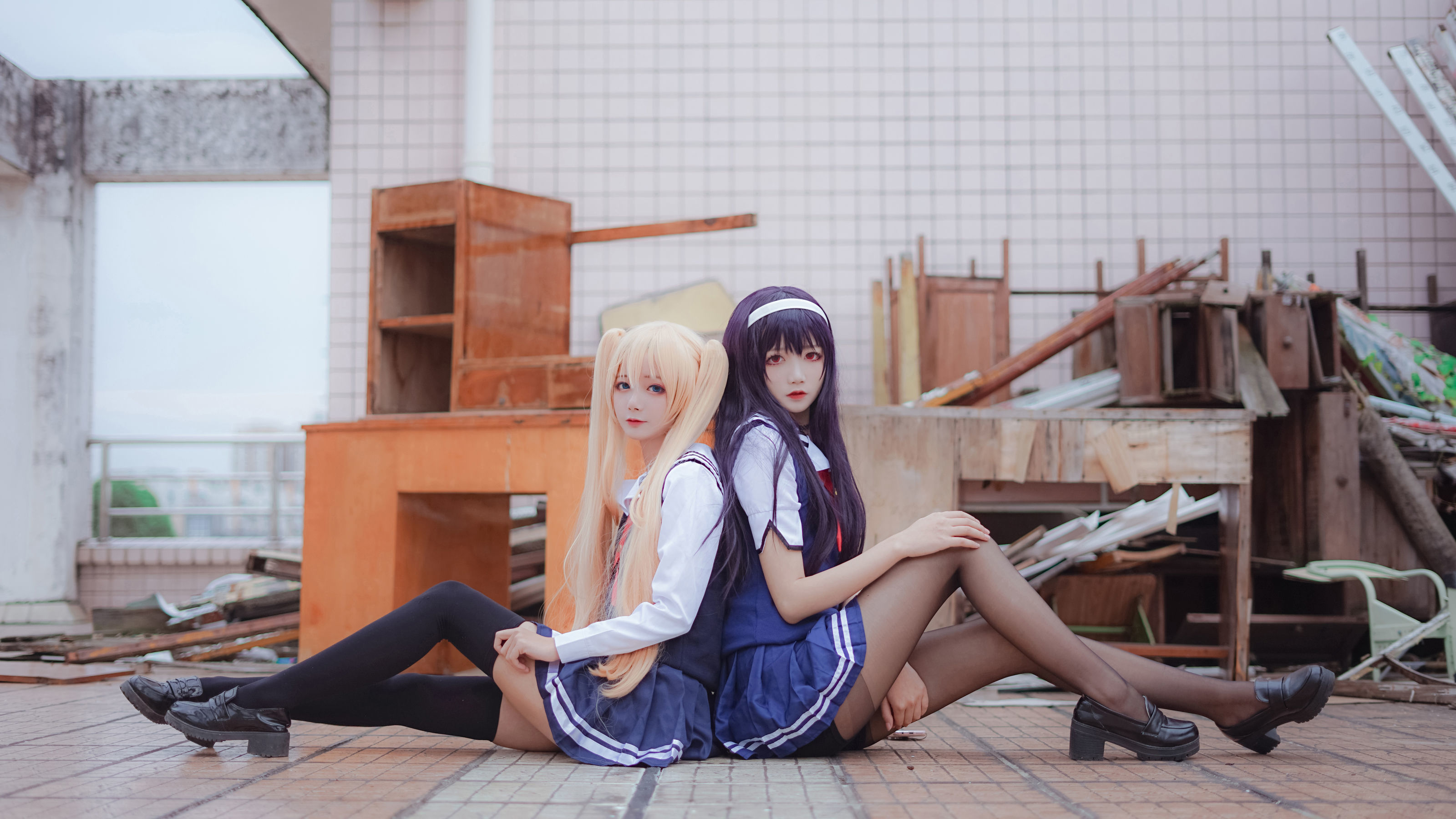 清纯少女五更百鬼 - 学姐校服-图13