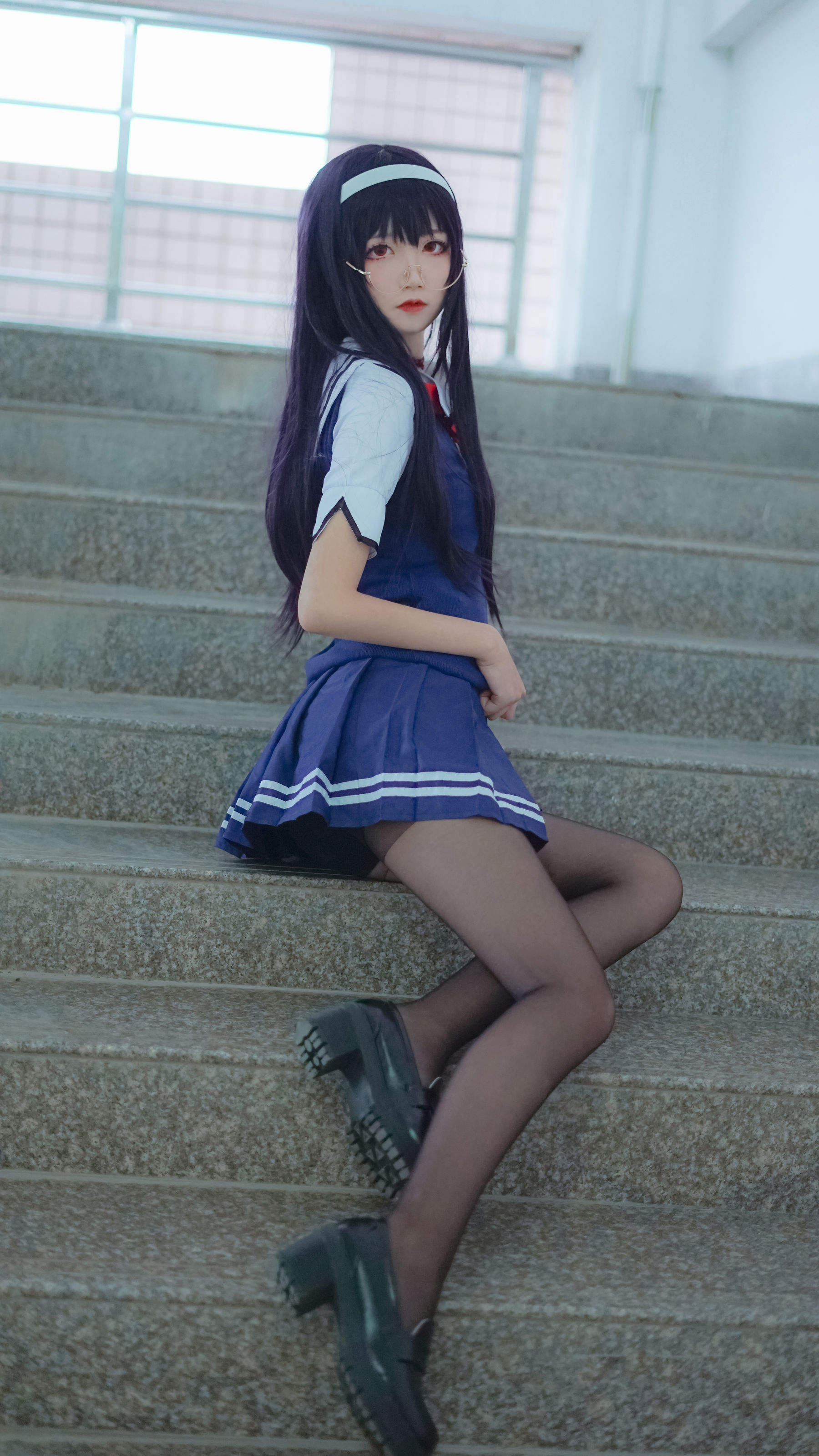 清纯少女五更百鬼 - 学姐校服-图22
