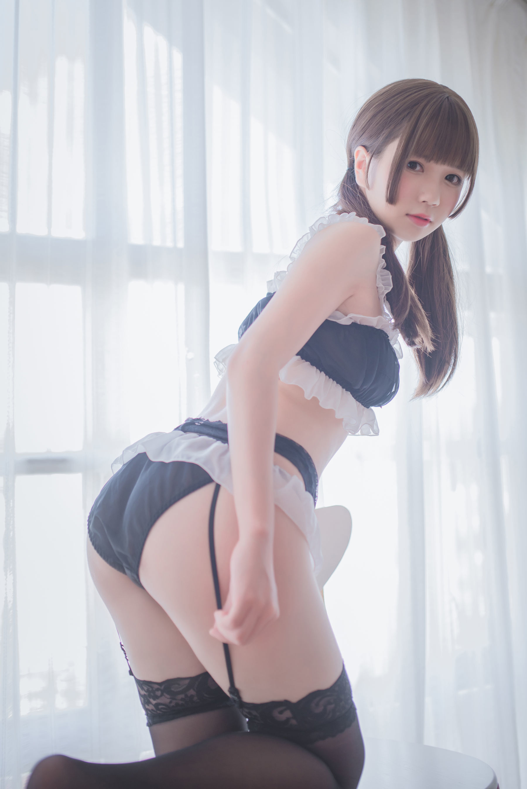白金Saki - 吊带袜私房-图10