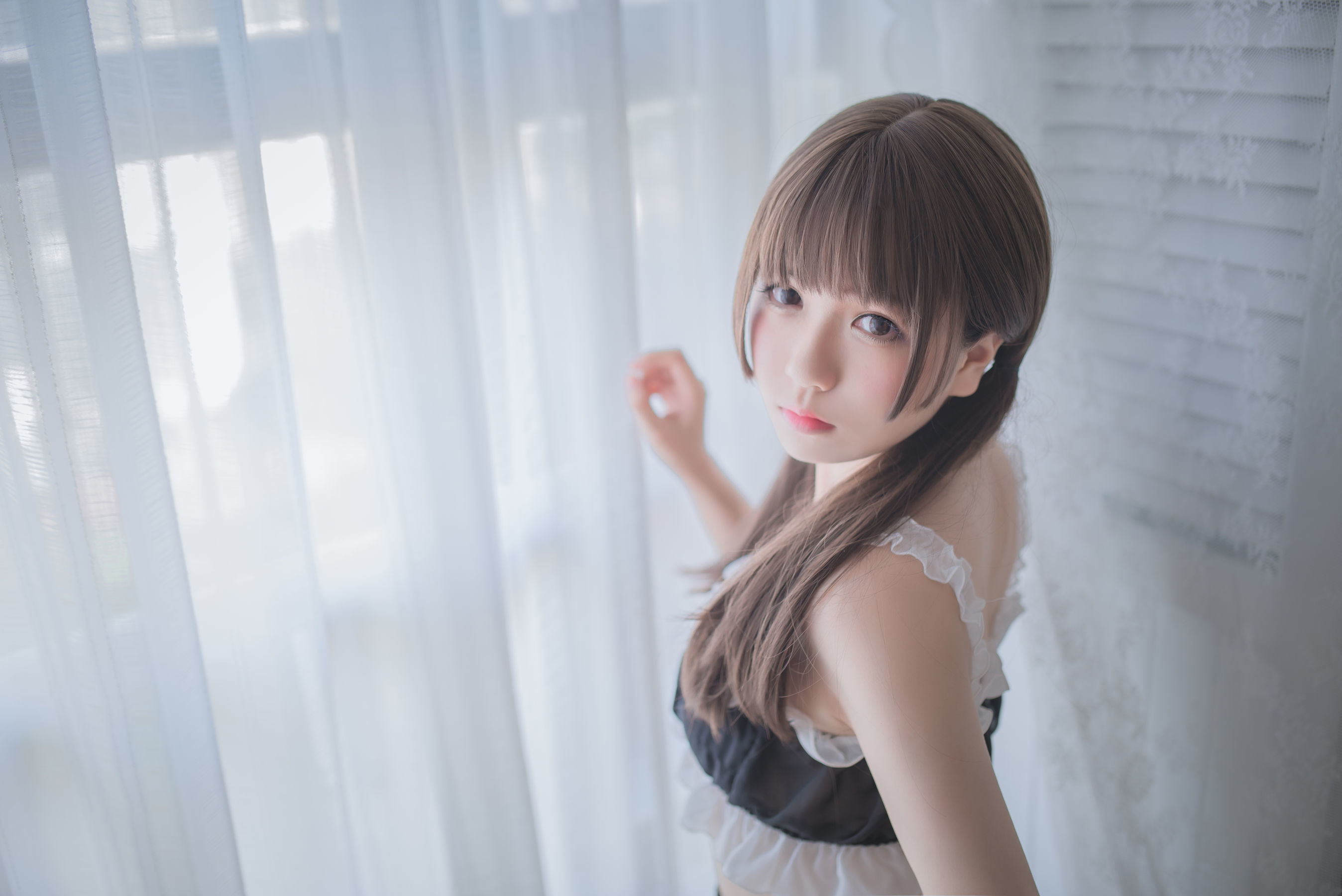 白金Saki - 吊带袜私房-图12