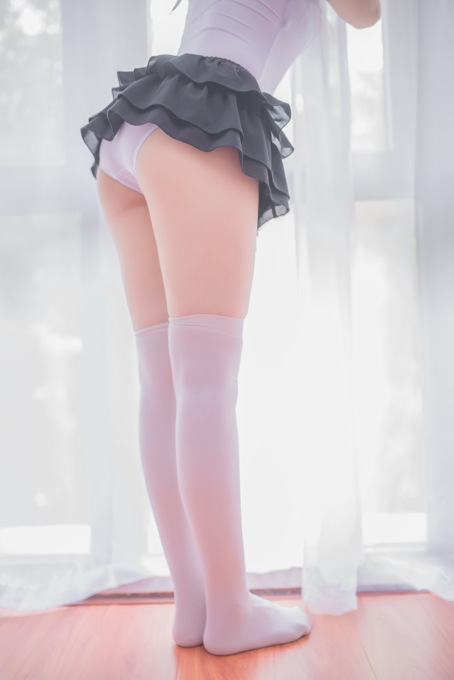 白金Saki - 学生服-图3