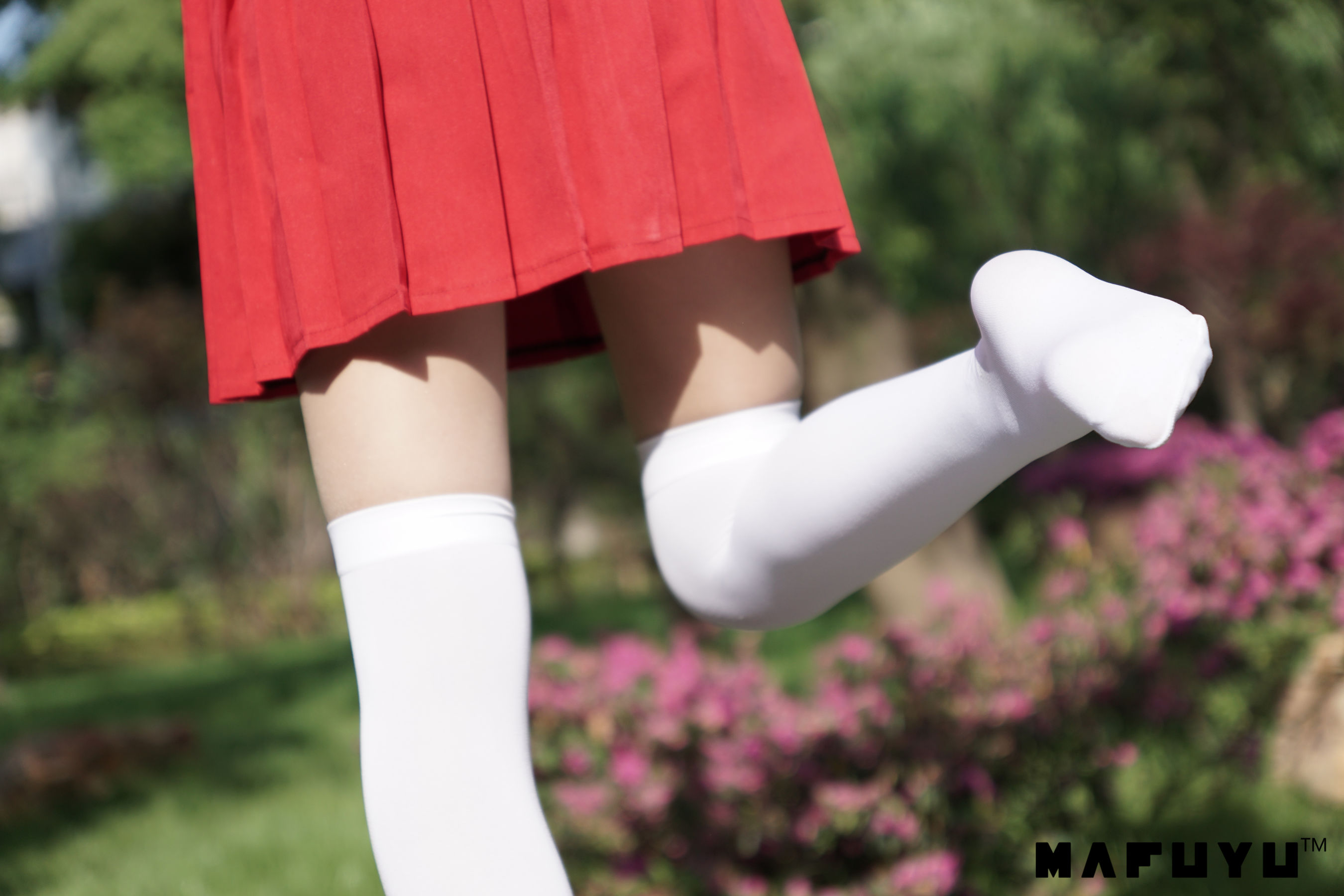 神楽板真冬 少女と自然と白い靴下系列套图-图52