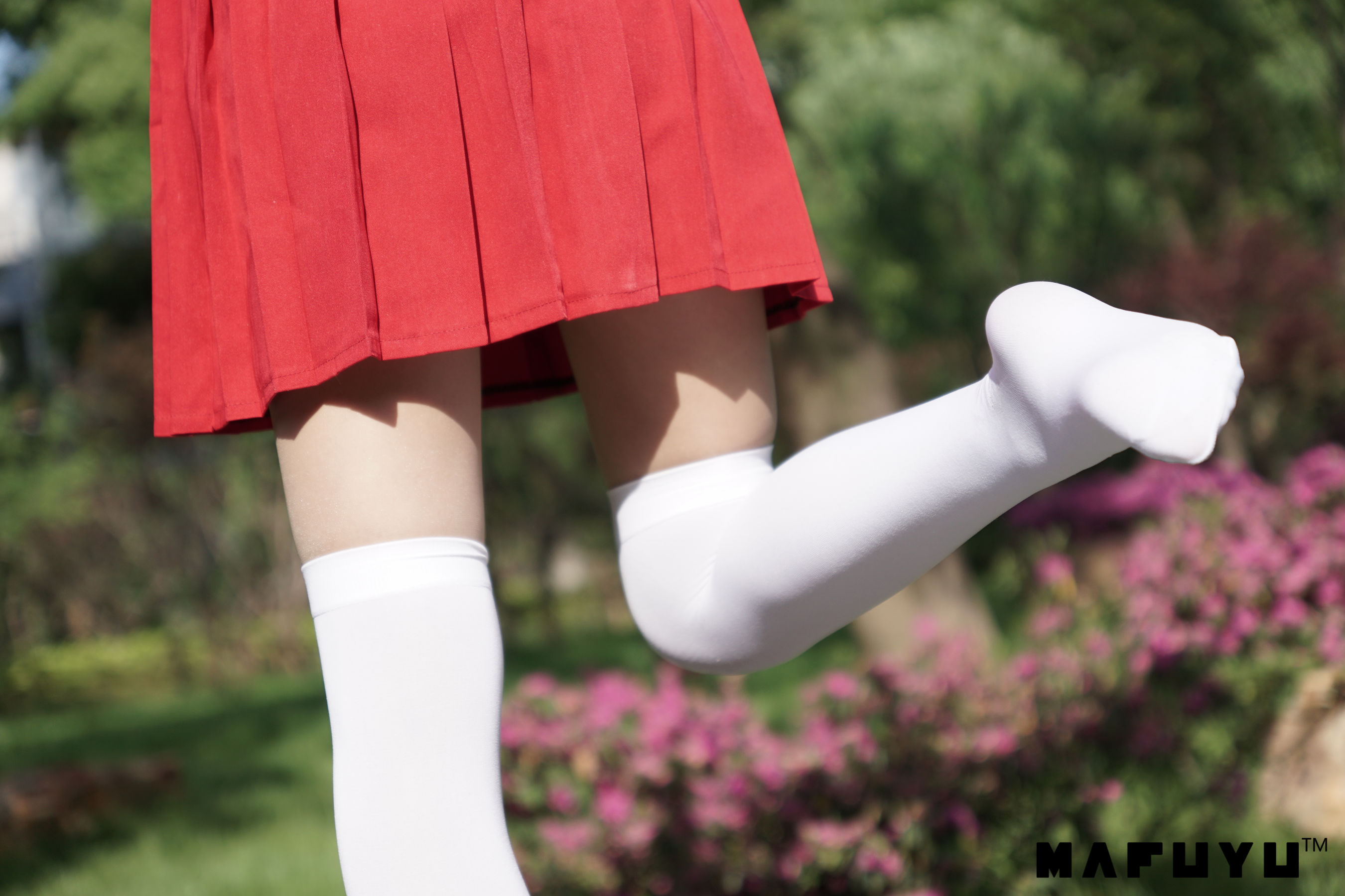 神楽板真冬 少女と自然と白い靴下系列套图-图53