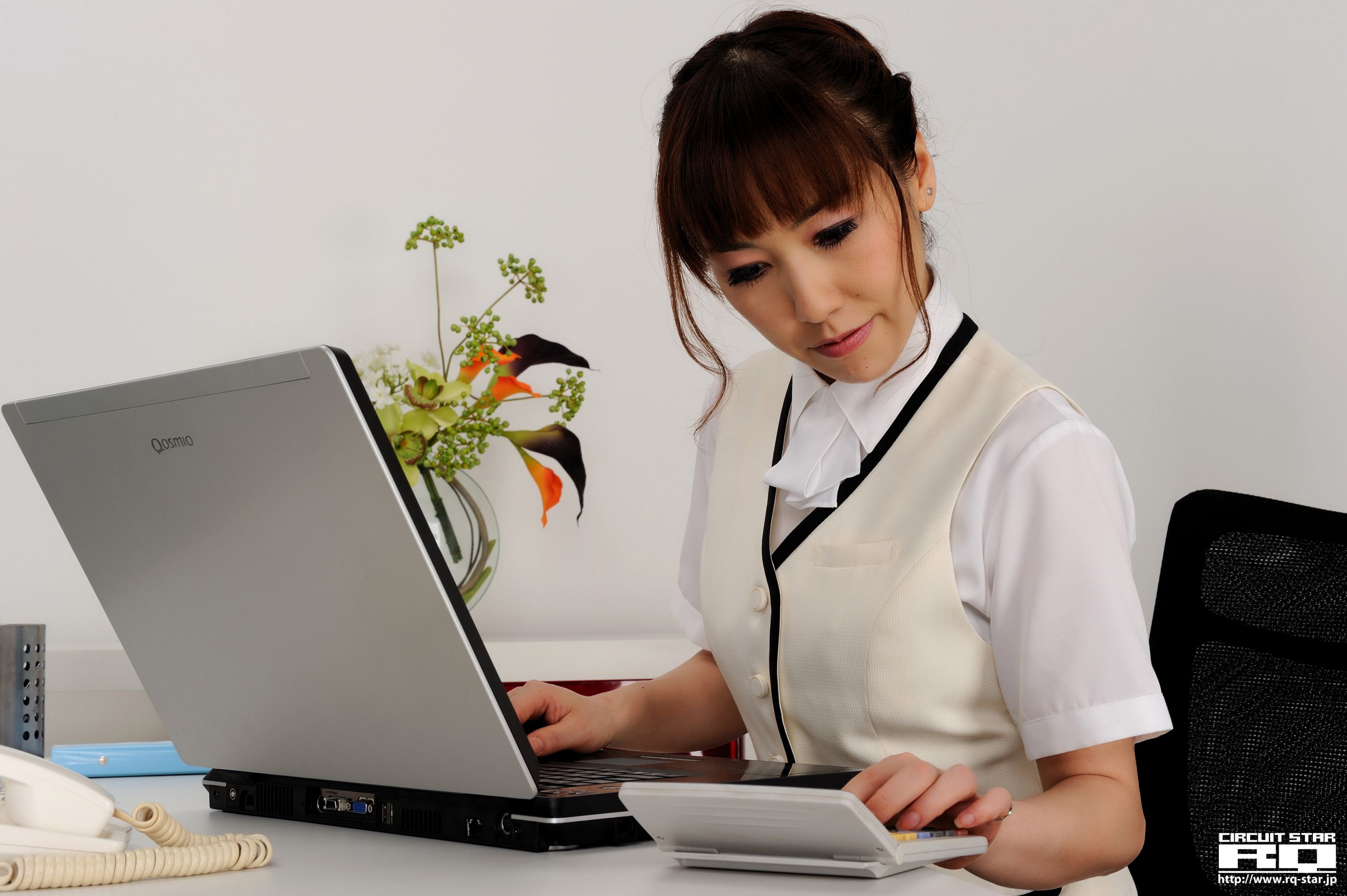 NO.00334 Moka 百花 Office Lady 办公室美女写真集-图39