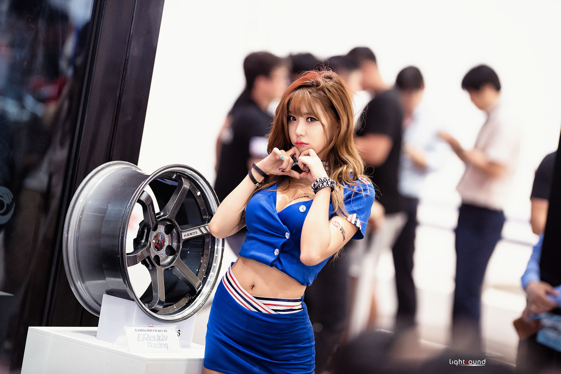 许允美 - 2014首尔汽车展-空姐制服系列-图49