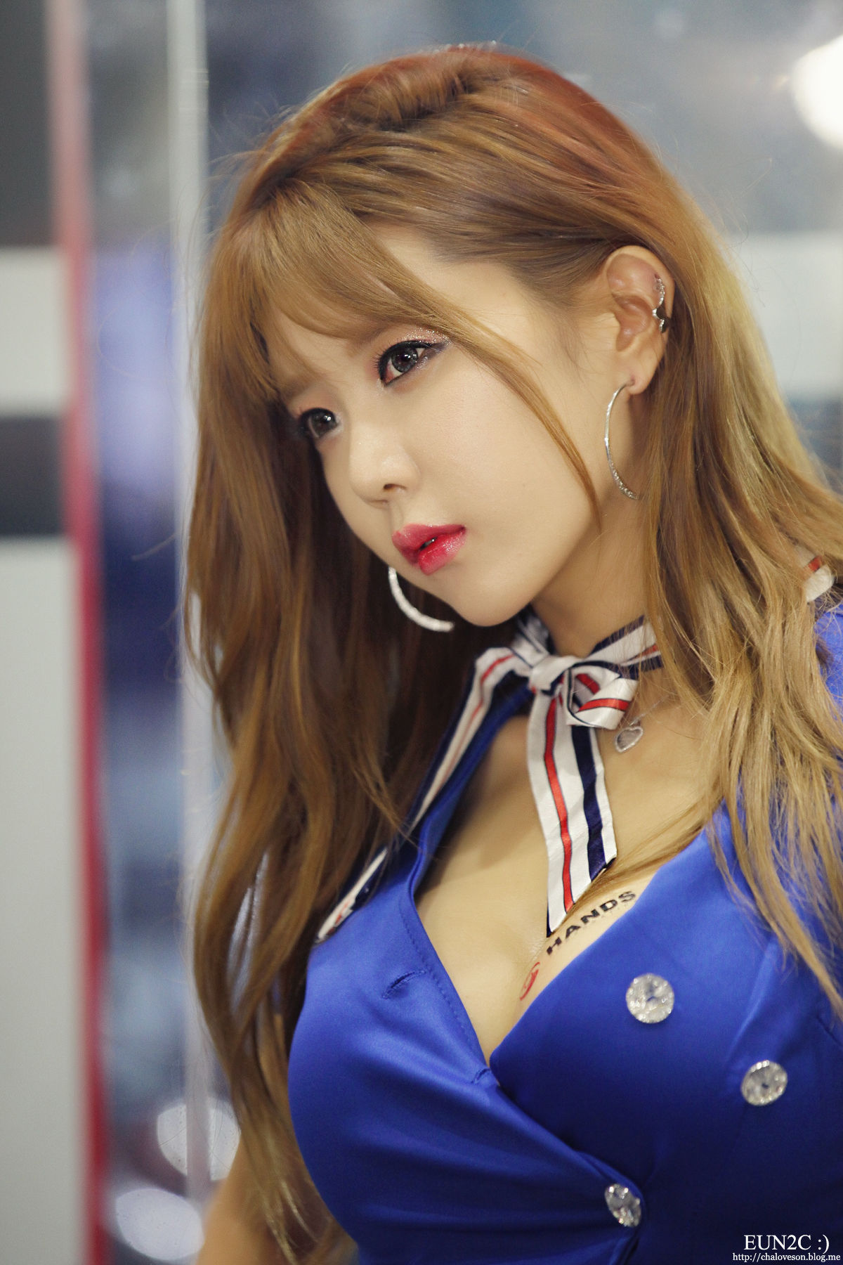 许允美 - 2014首尔汽车展-空姐制服系列-图68