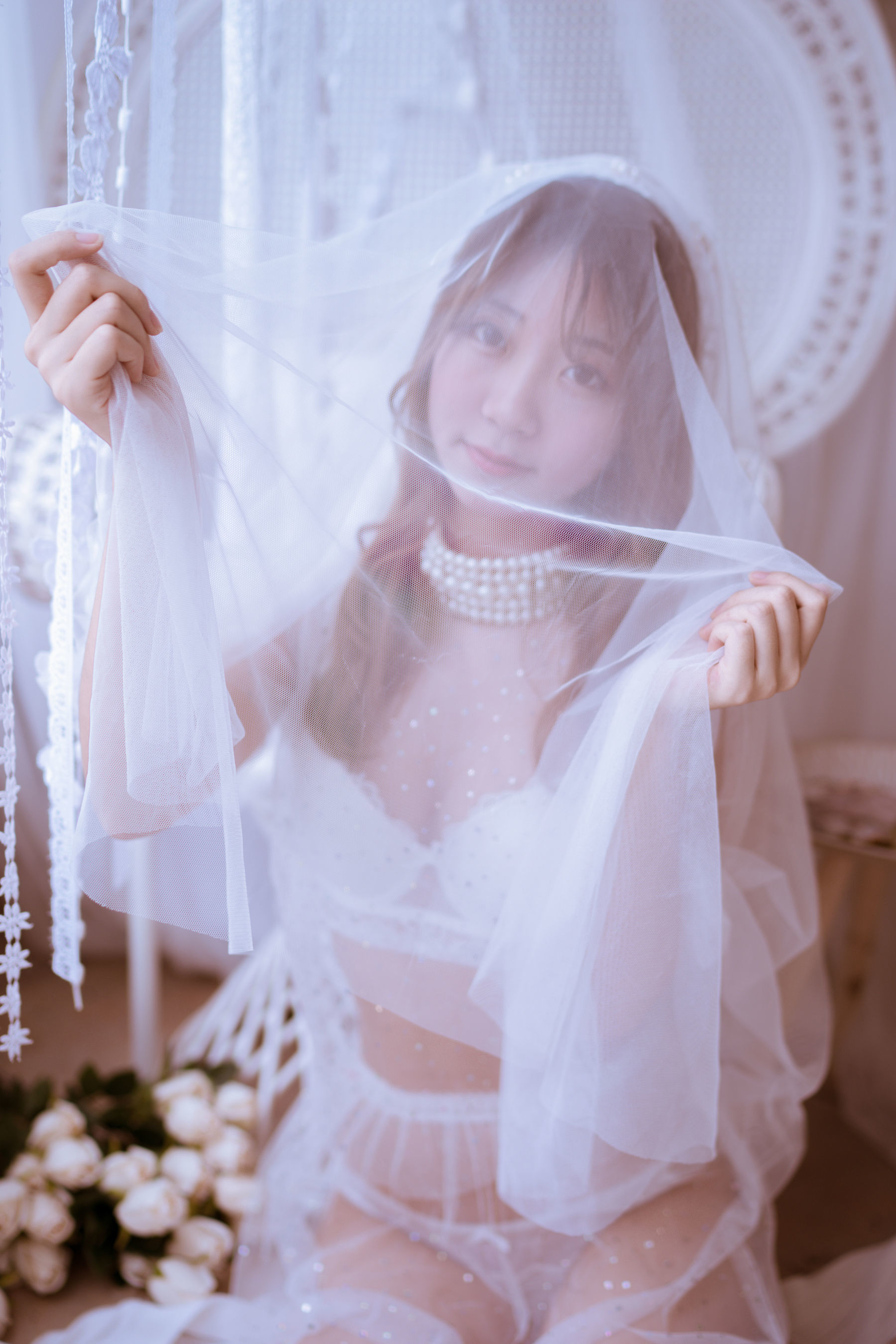 黑川 - 年上彼女 婚纱+毛衣-图12