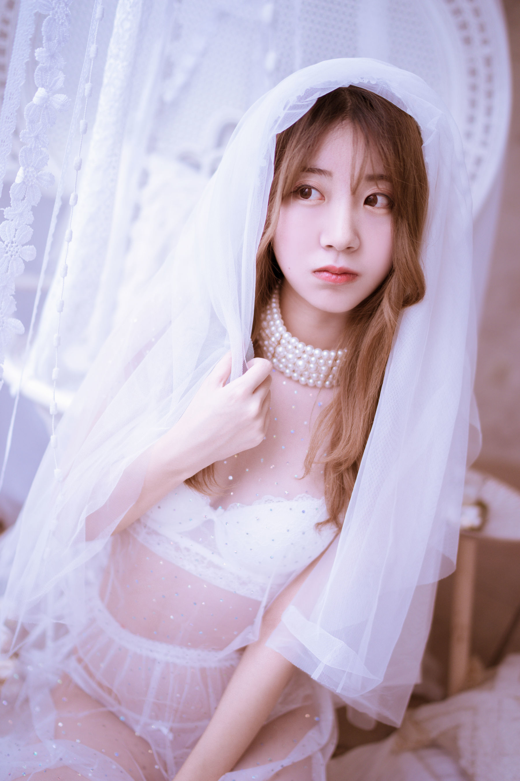 黑川 - 年上彼女 婚纱+毛衣-图15