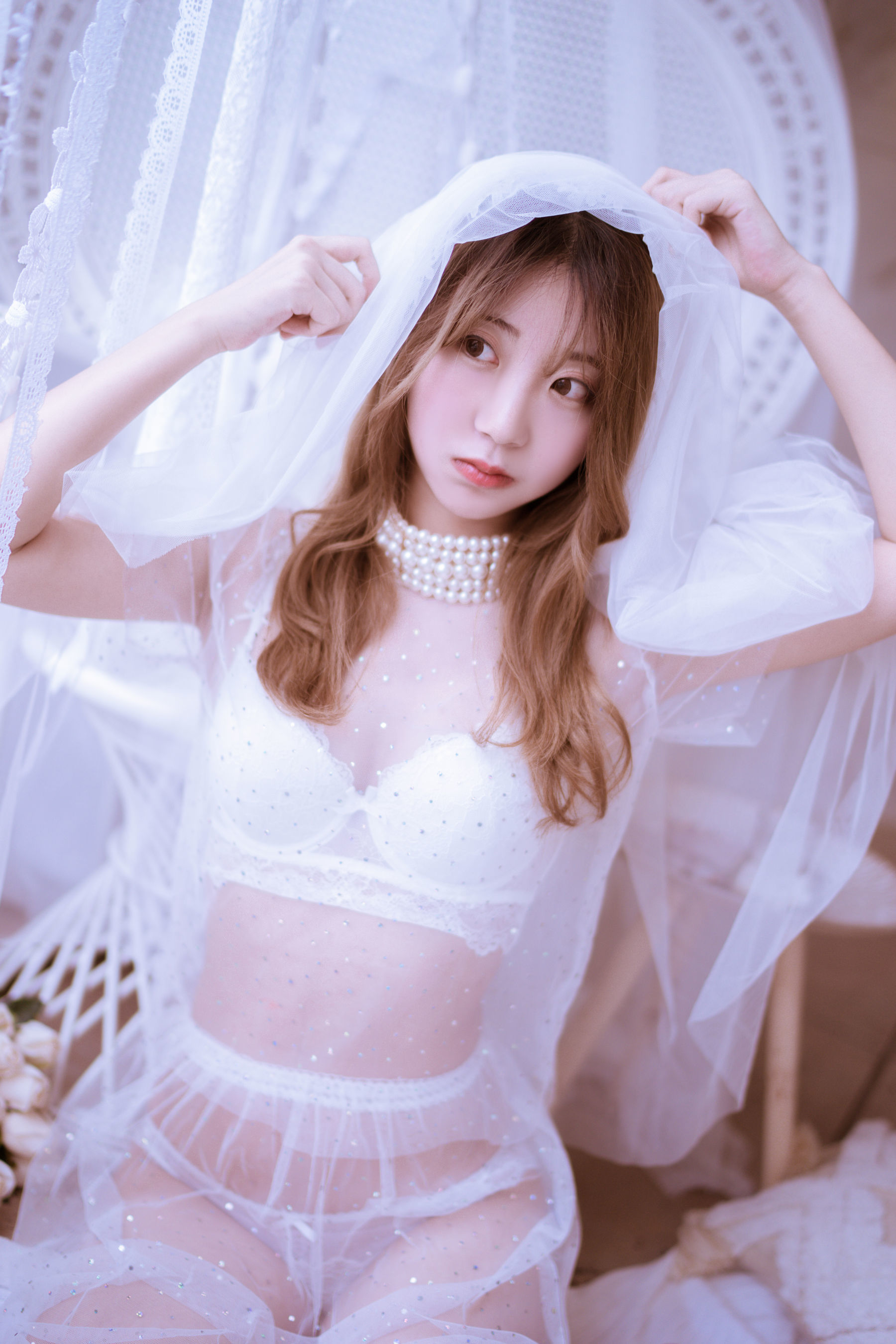 黑川 - 年上彼女 婚纱+毛衣-图16