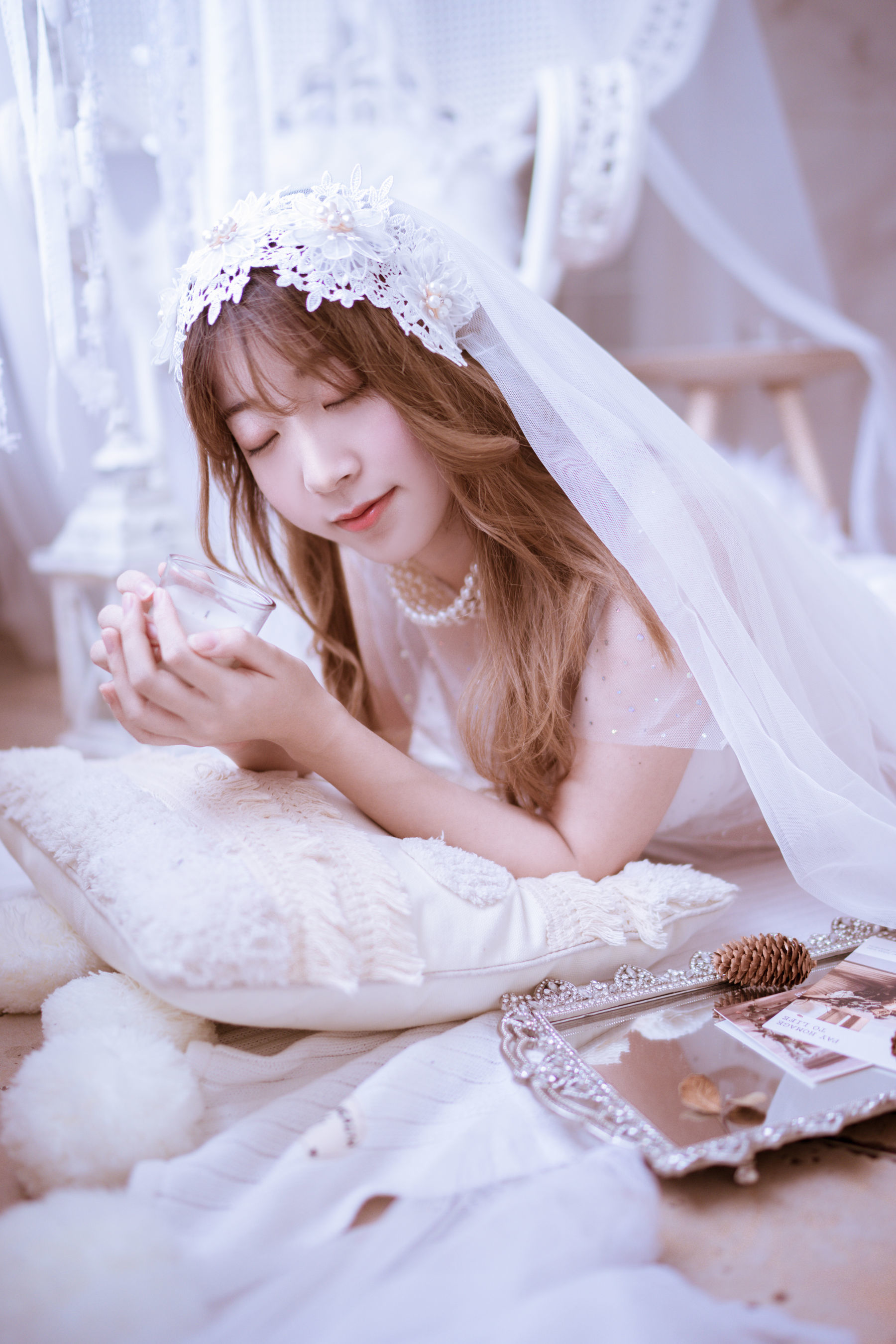 黑川 - 年上彼女 婚纱+毛衣-图20