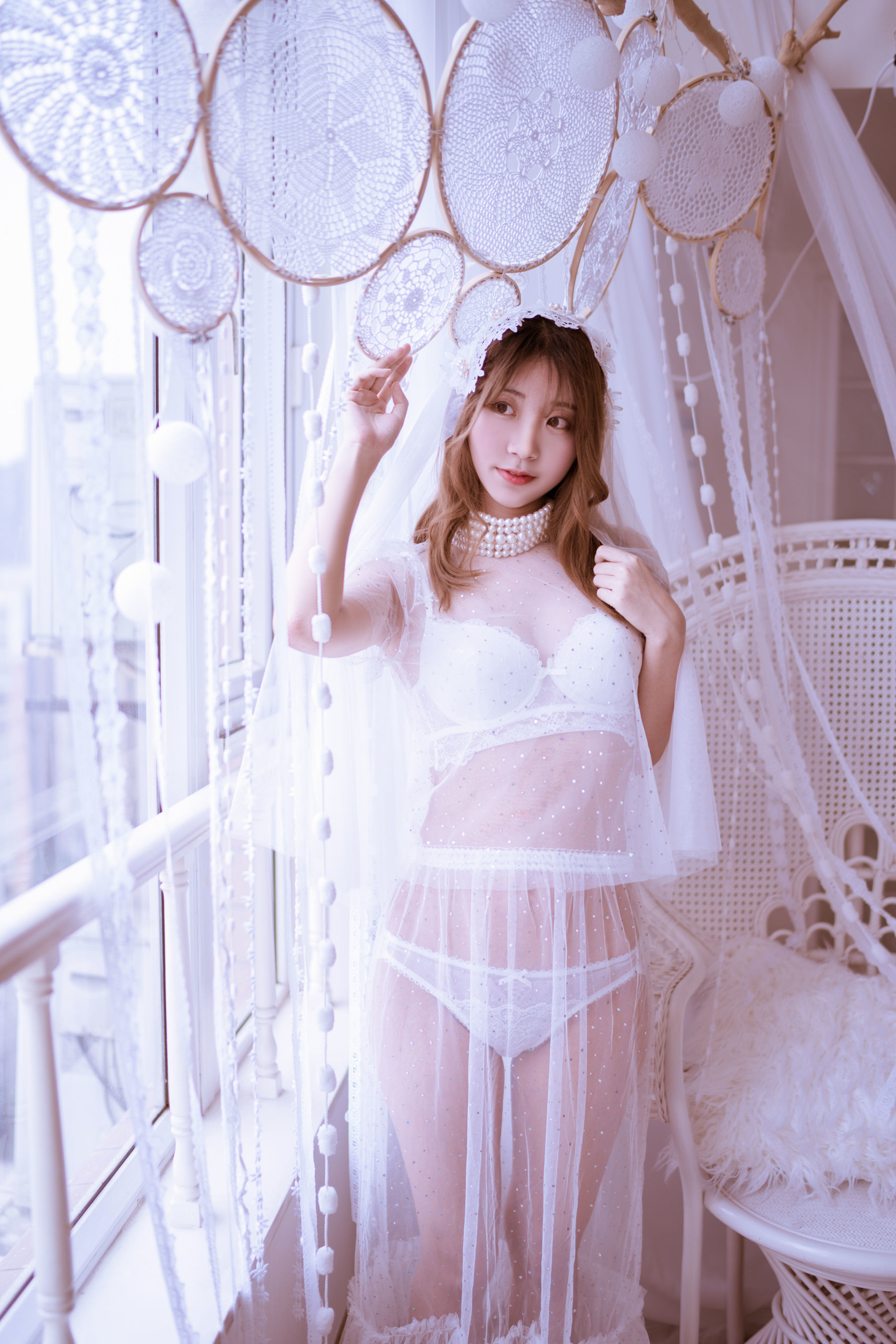 黑川 - 年上彼女 婚纱+毛衣-图22