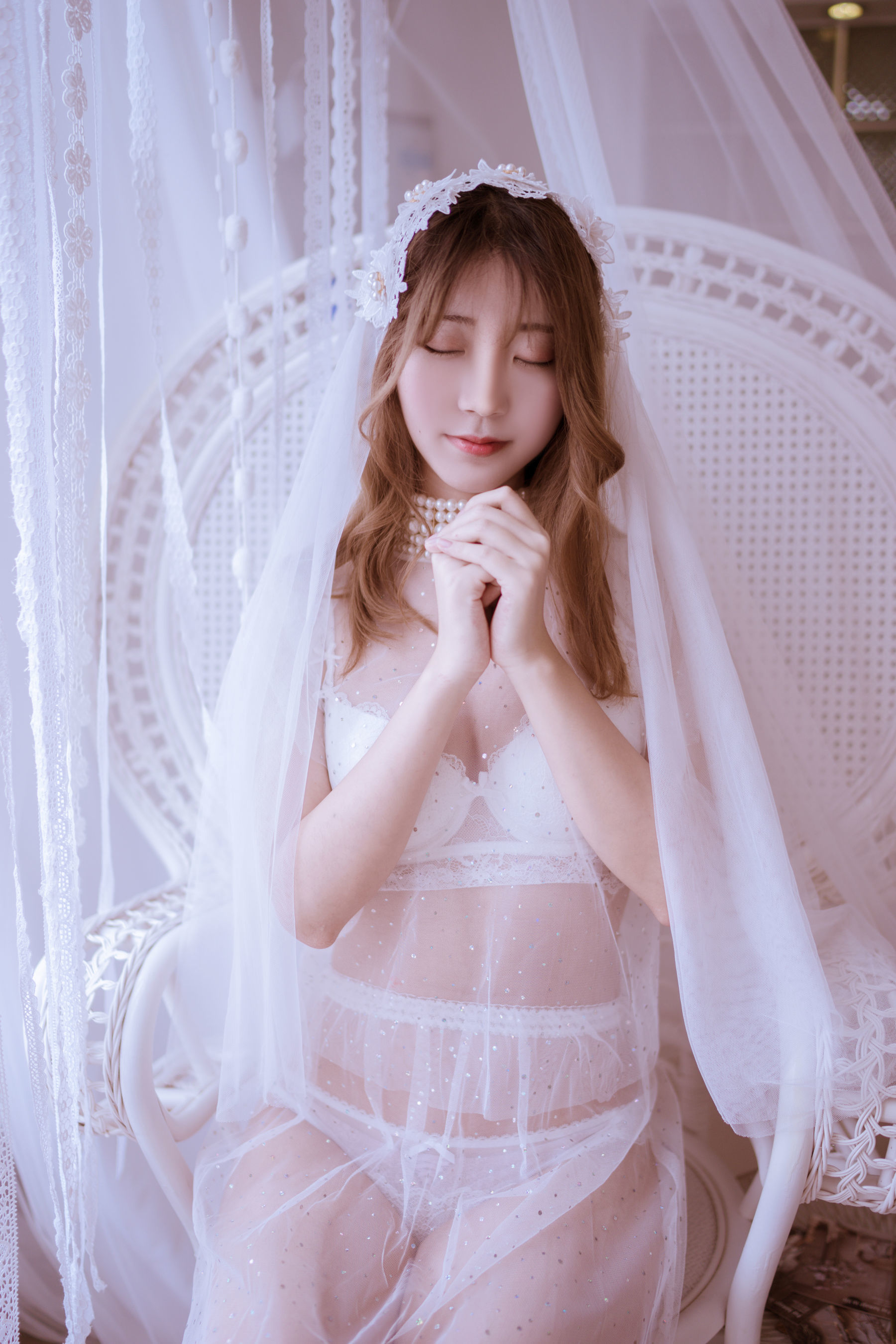 黑川 - 年上彼女 婚纱+毛衣-图25