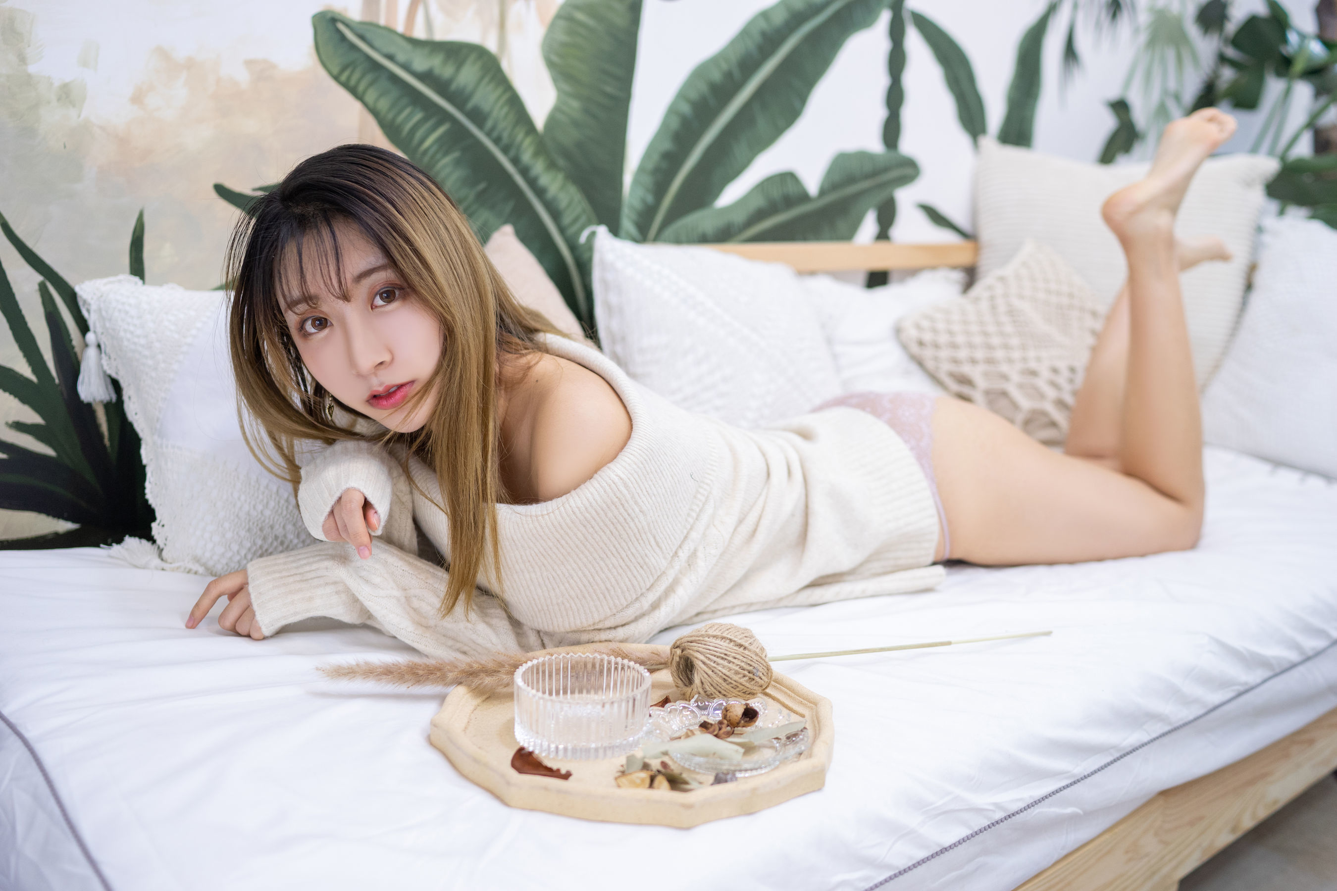 黑川 - 年上彼女 婚纱+毛衣-图28