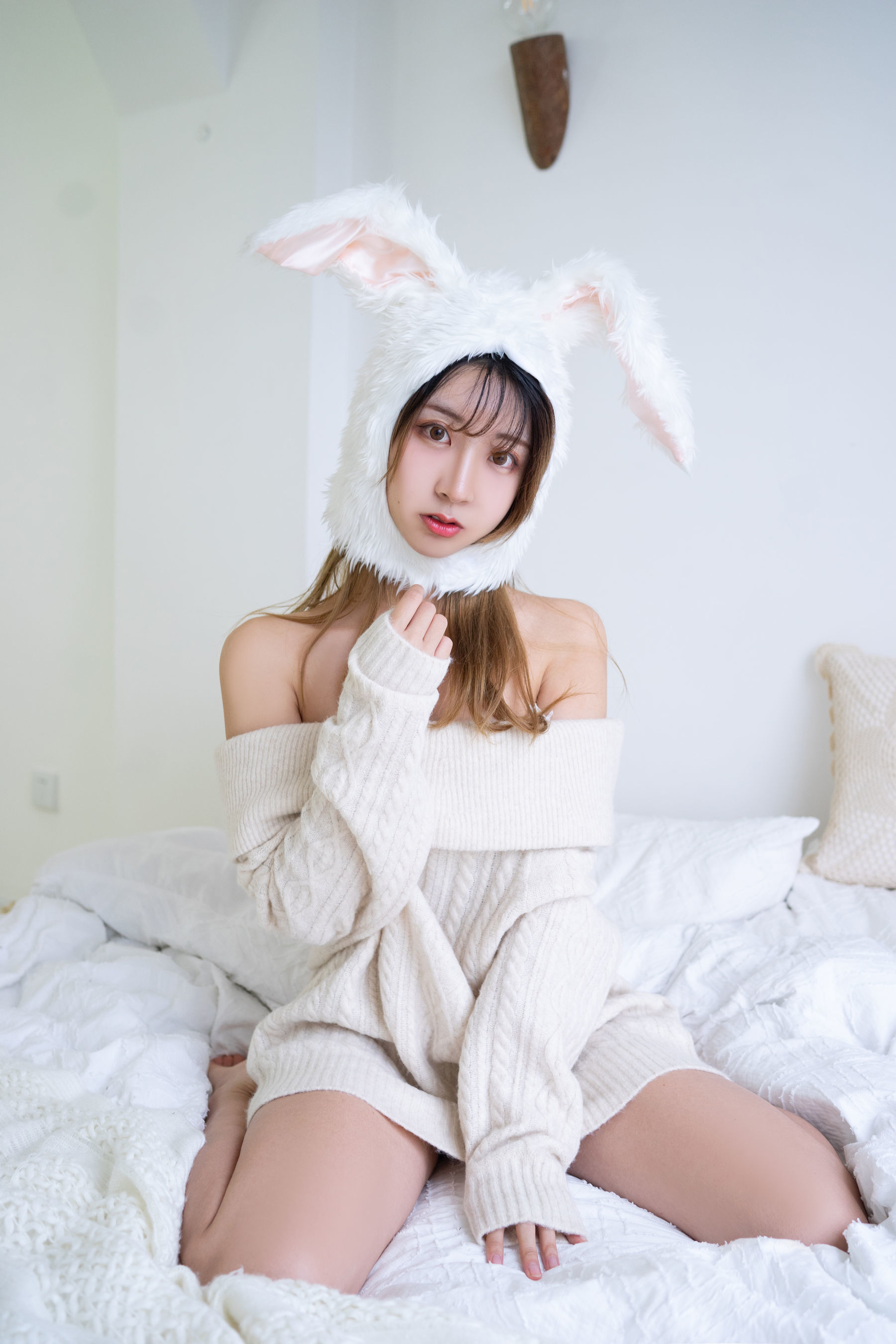黑川 - 年上彼女 婚纱+毛衣-图35