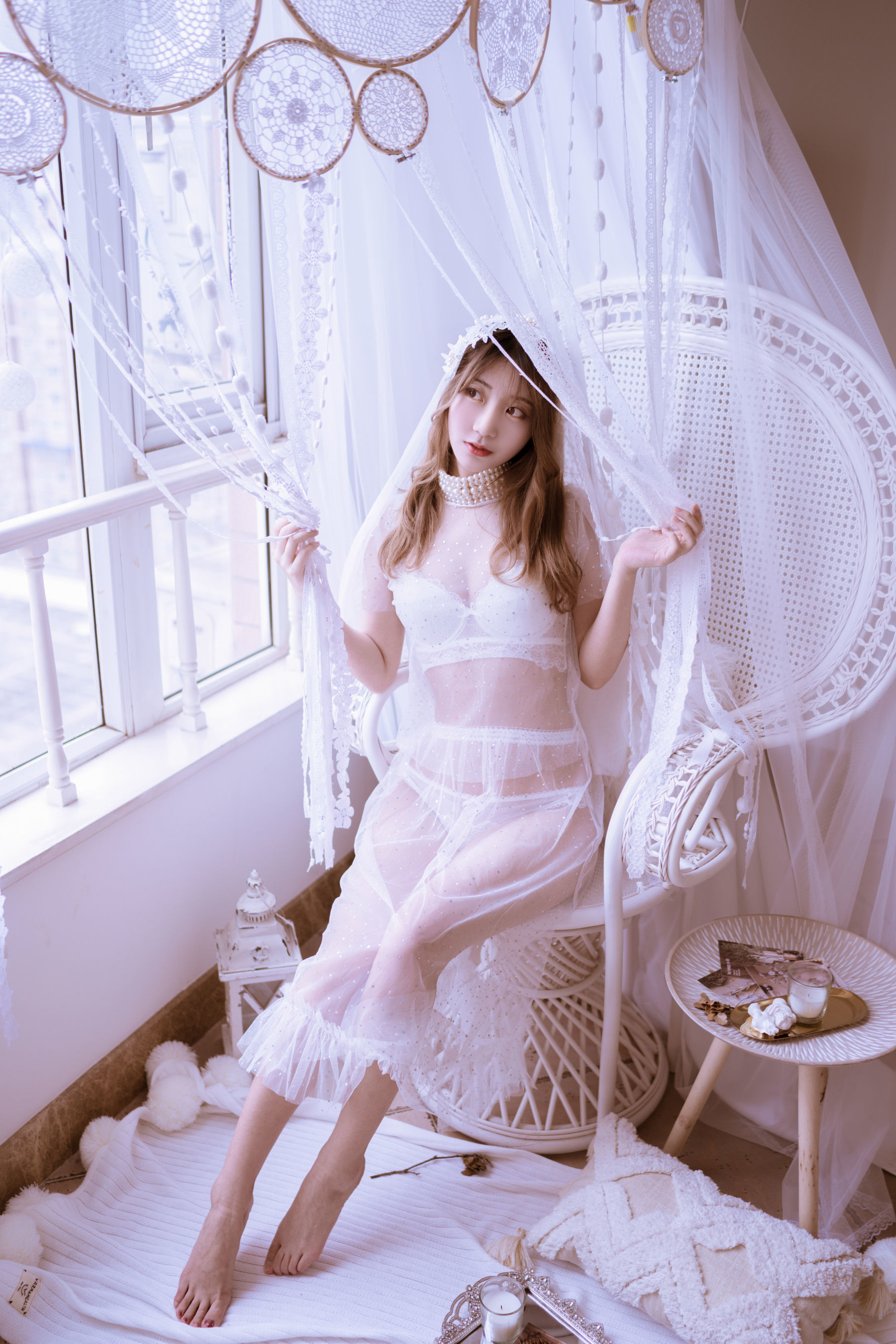 黑川 - 年上彼女 婚纱+毛衣-图7