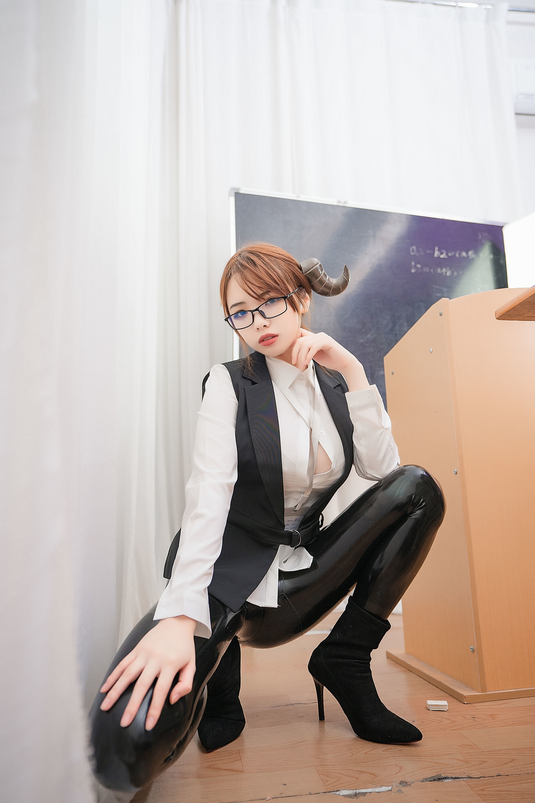 雯妹 - 魅魔 office devil-图23