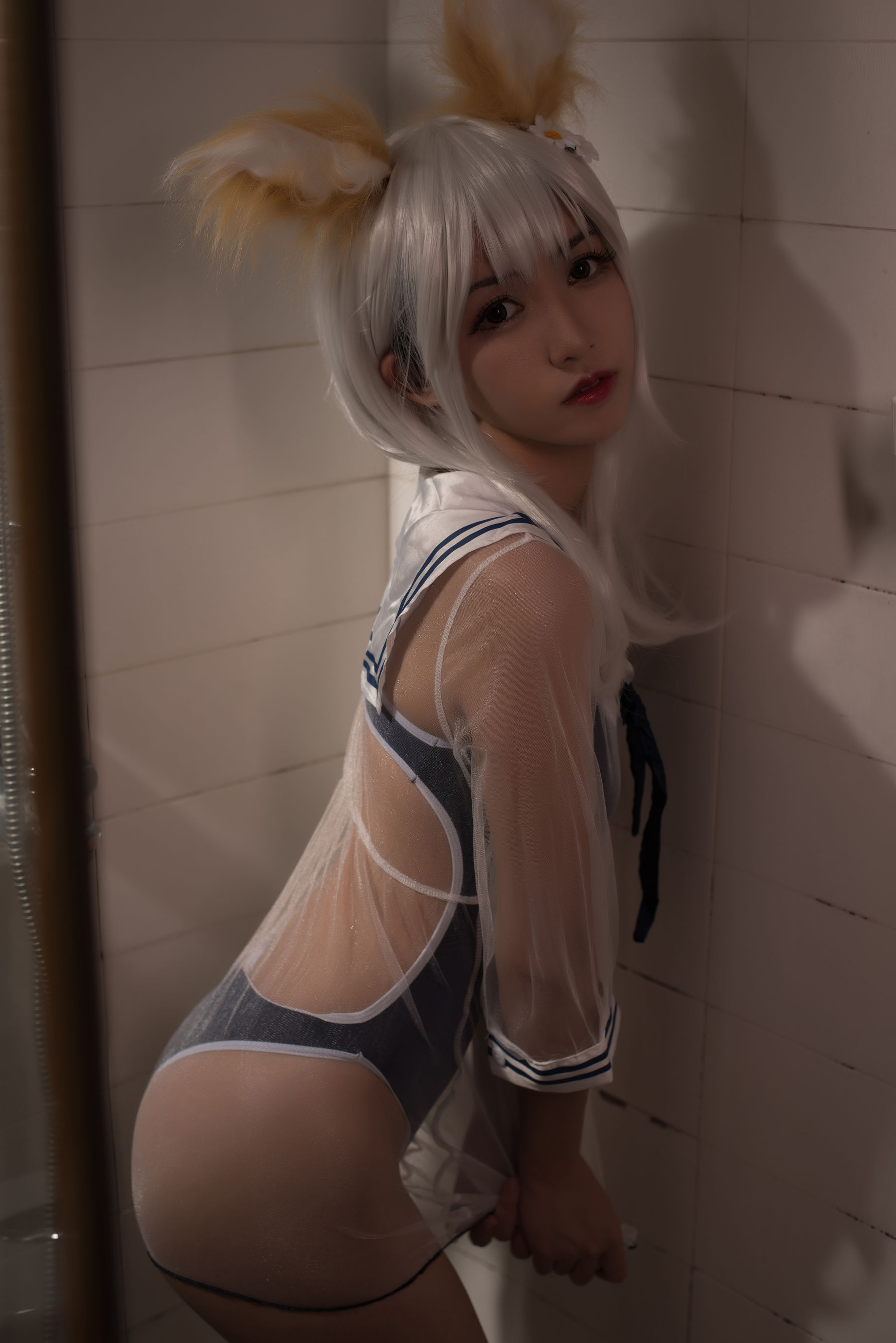 鳗鱼霏儿 - 兽耳 湿身诱惑-图1