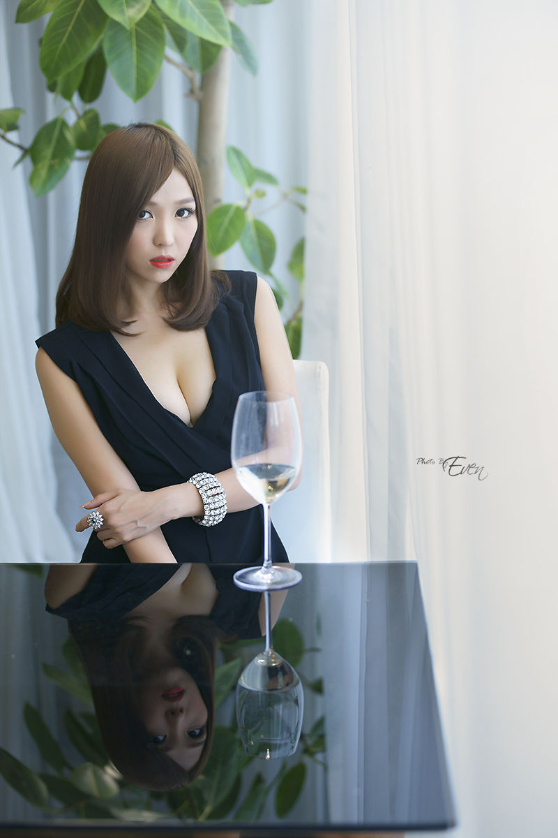 李恩慧 - 黑裙女强人-图14