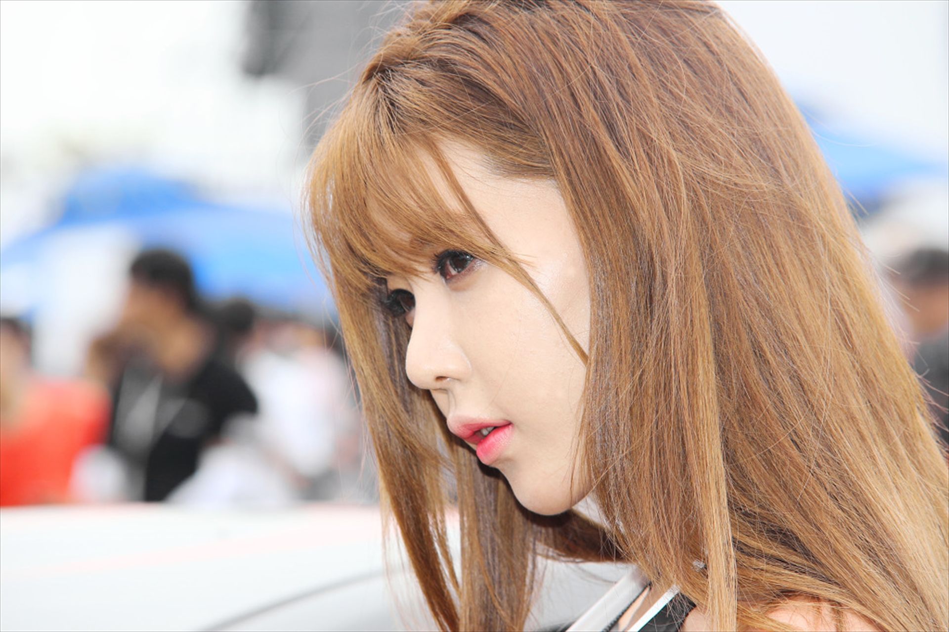 许允美 - 2014首尔汽车展-皮衣长靴系列-图33