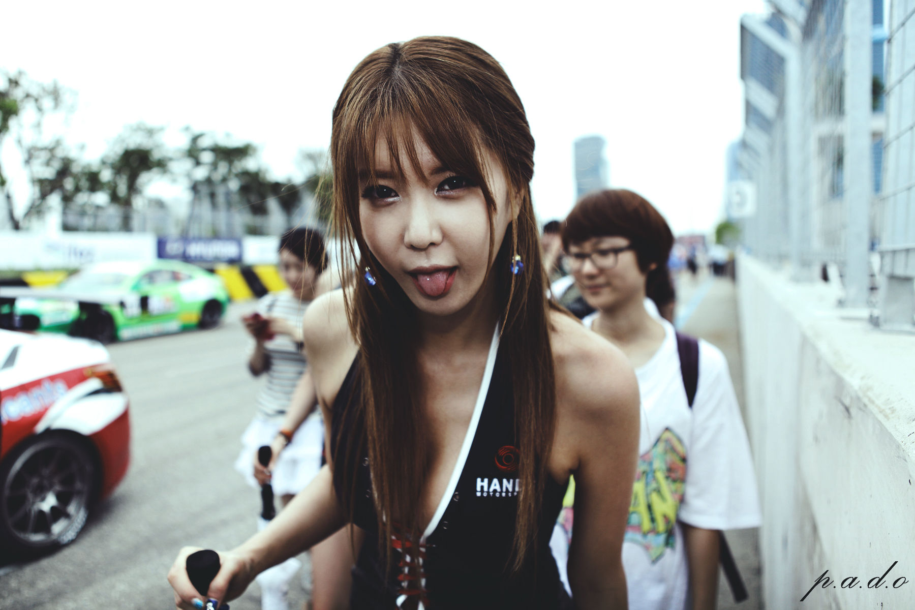 许允美 - 2014首尔汽车展-皮衣长靴系列-图89