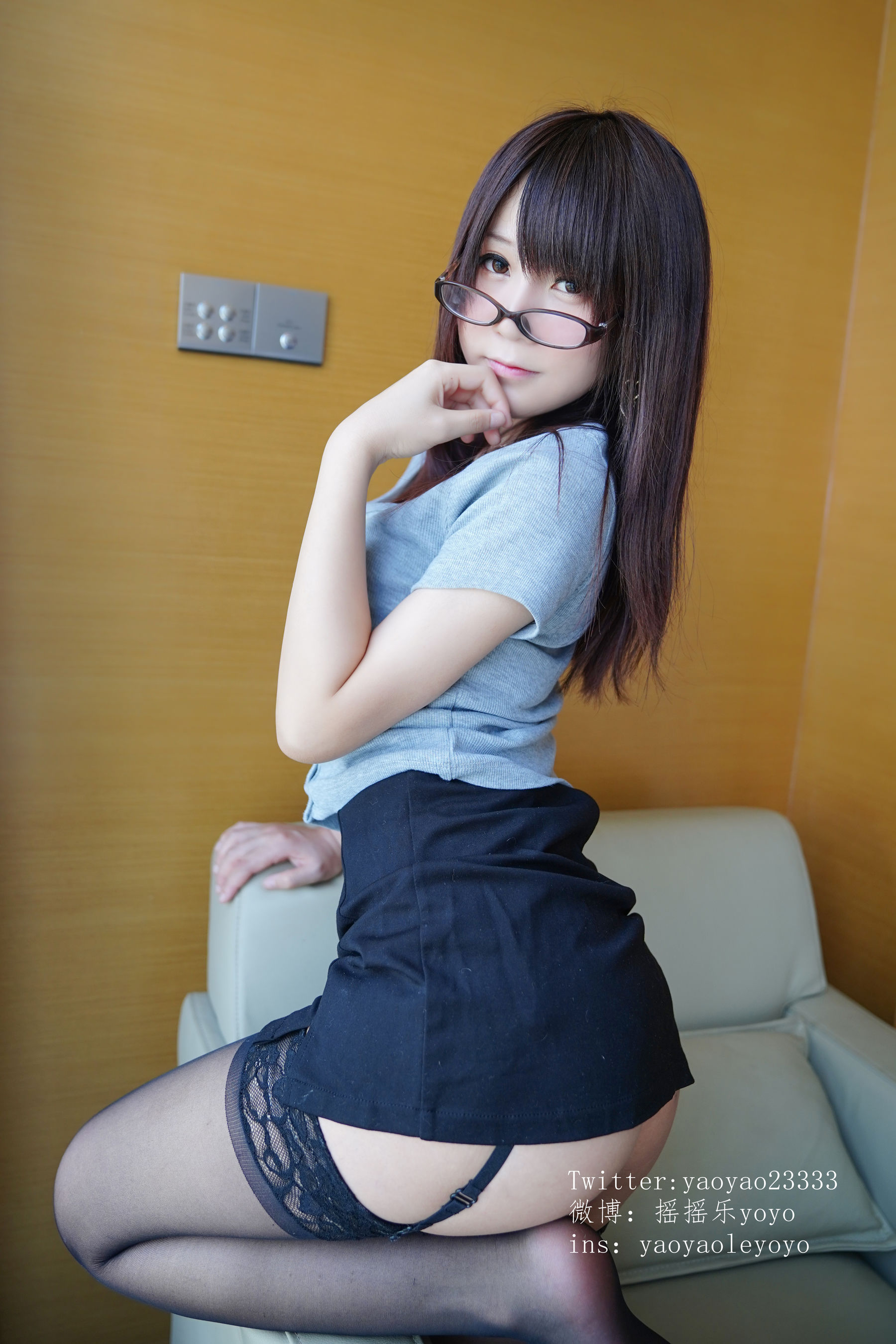 摇摇乐yoyo - 制服御姐-图40
