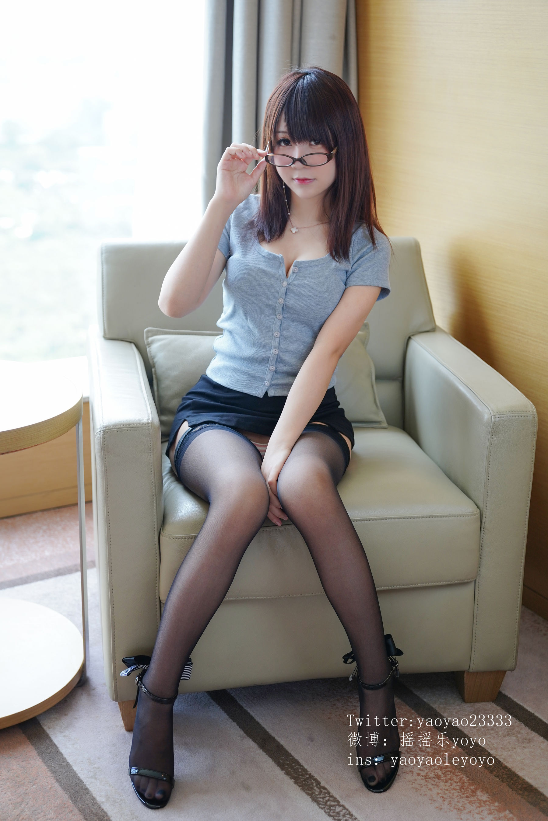 摇摇乐yoyo - 制服御姐-图46