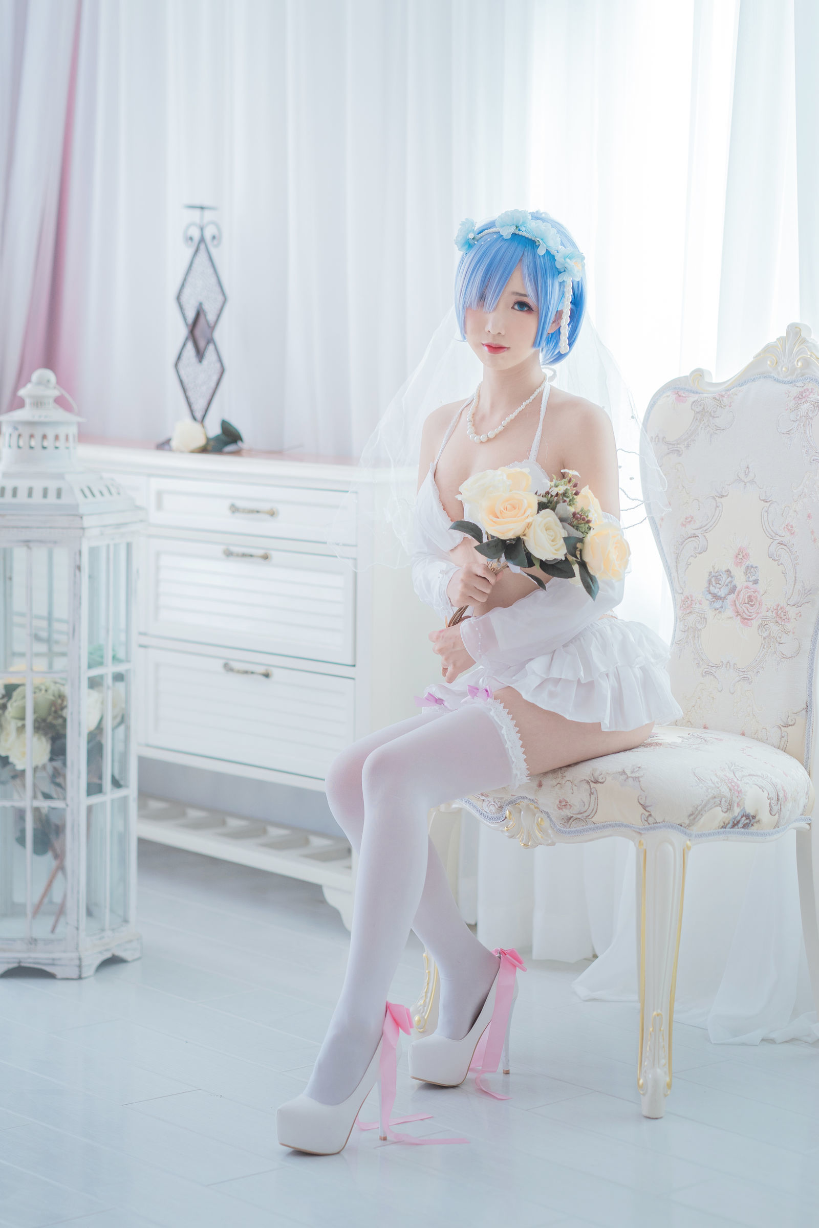 面饼仙儿 - 花嫁蕾姆-图0