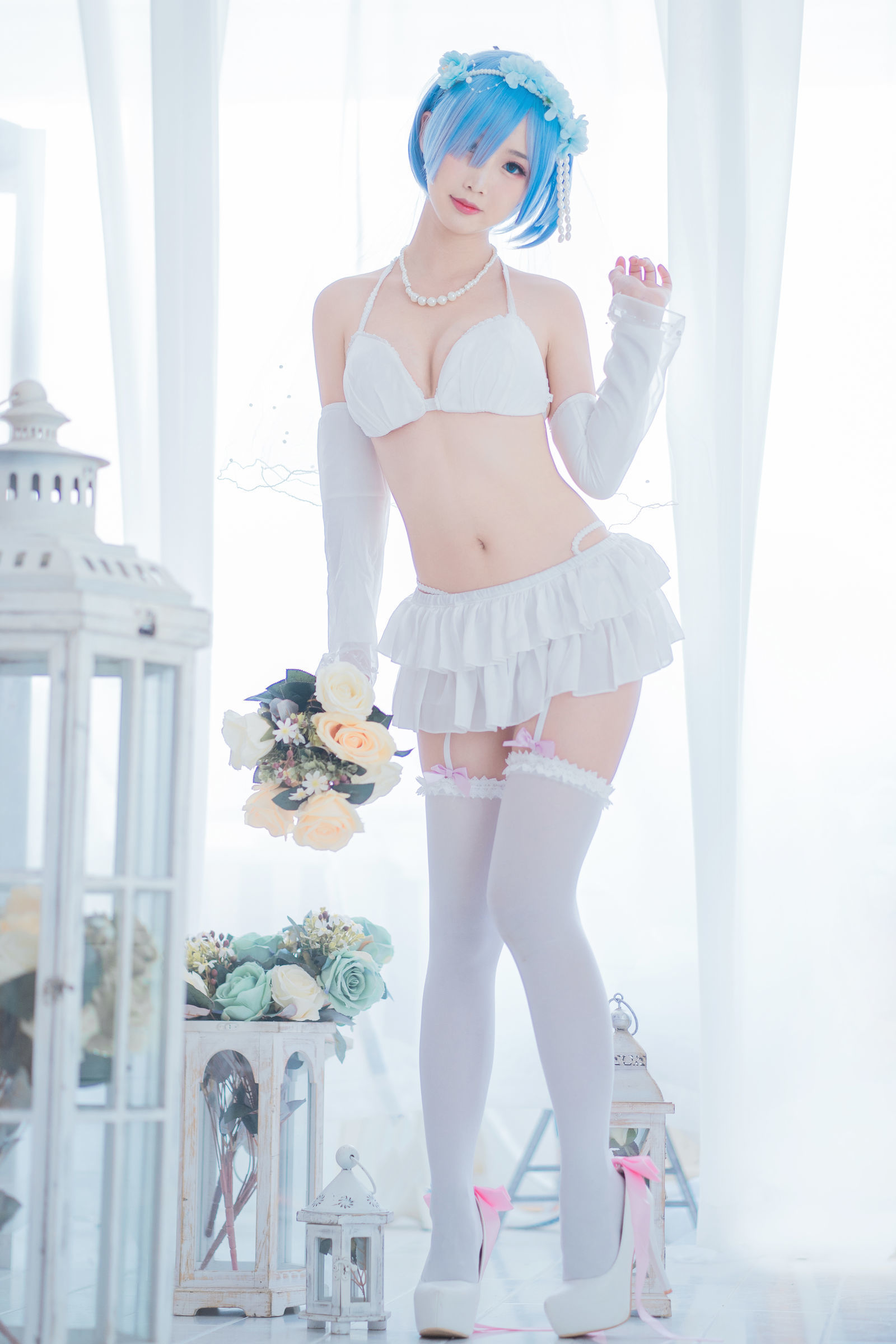 面饼仙儿 - 花嫁蕾姆-图12