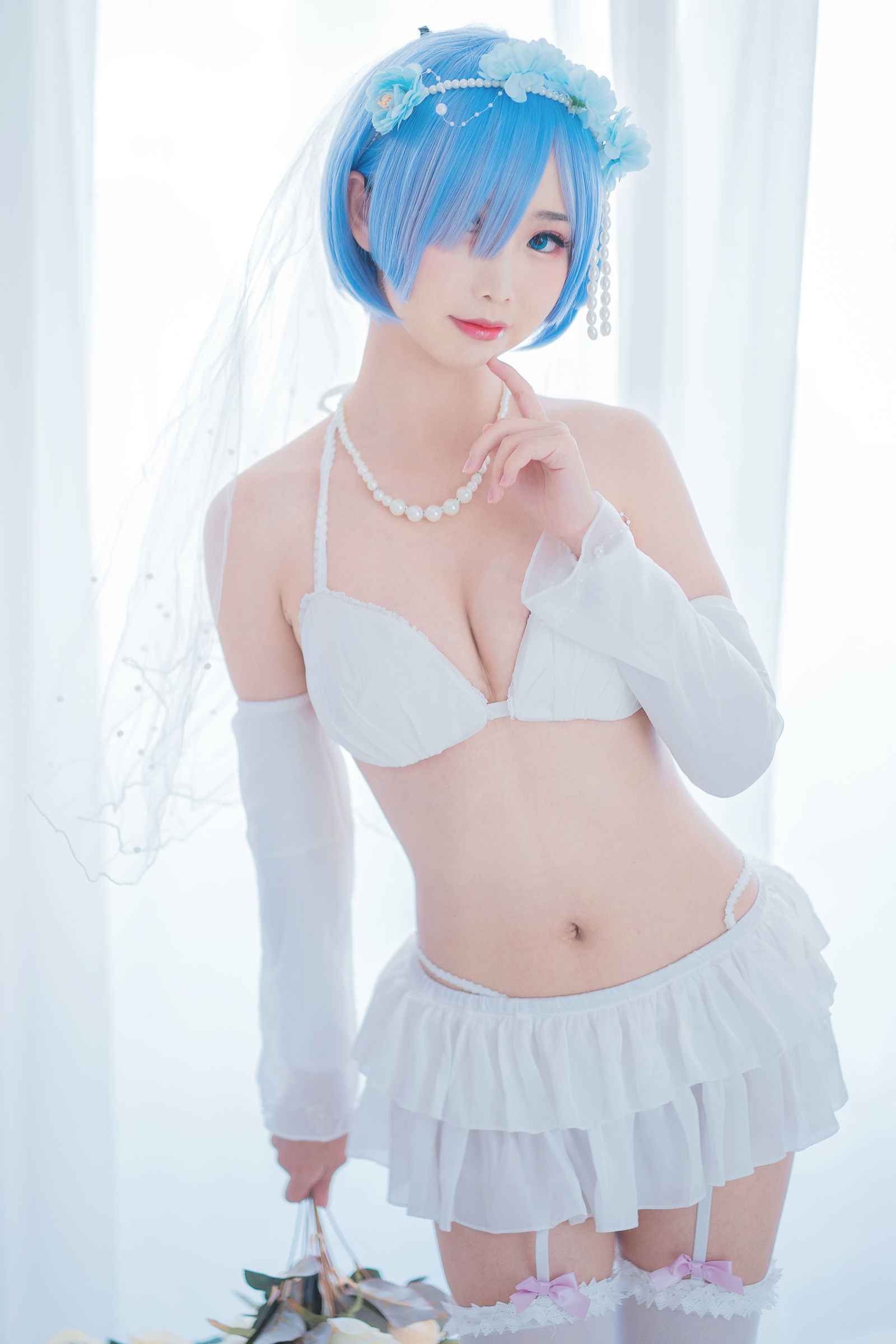 面饼仙儿 - 花嫁蕾姆-图14