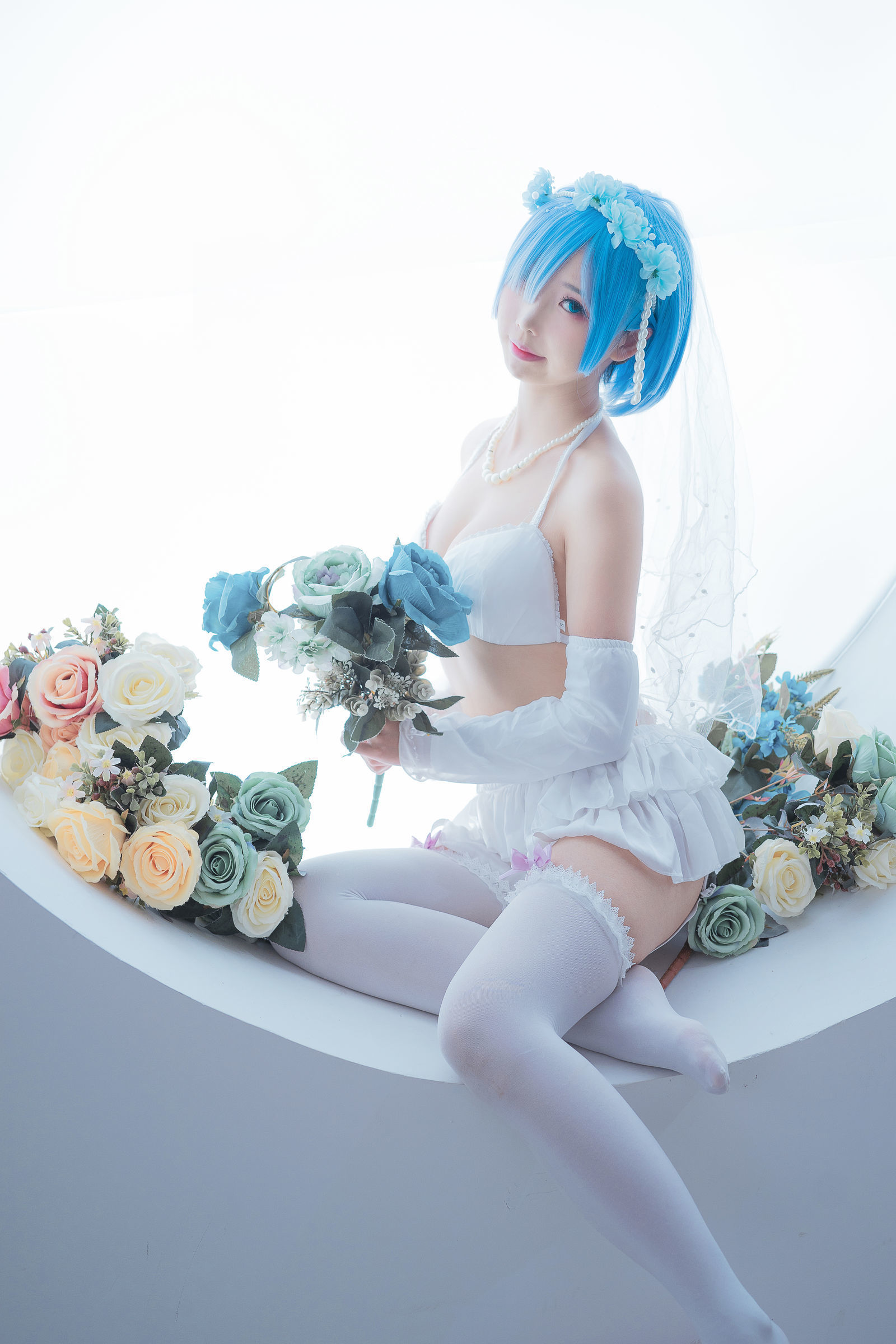 面饼仙儿 - 花嫁蕾姆-图17