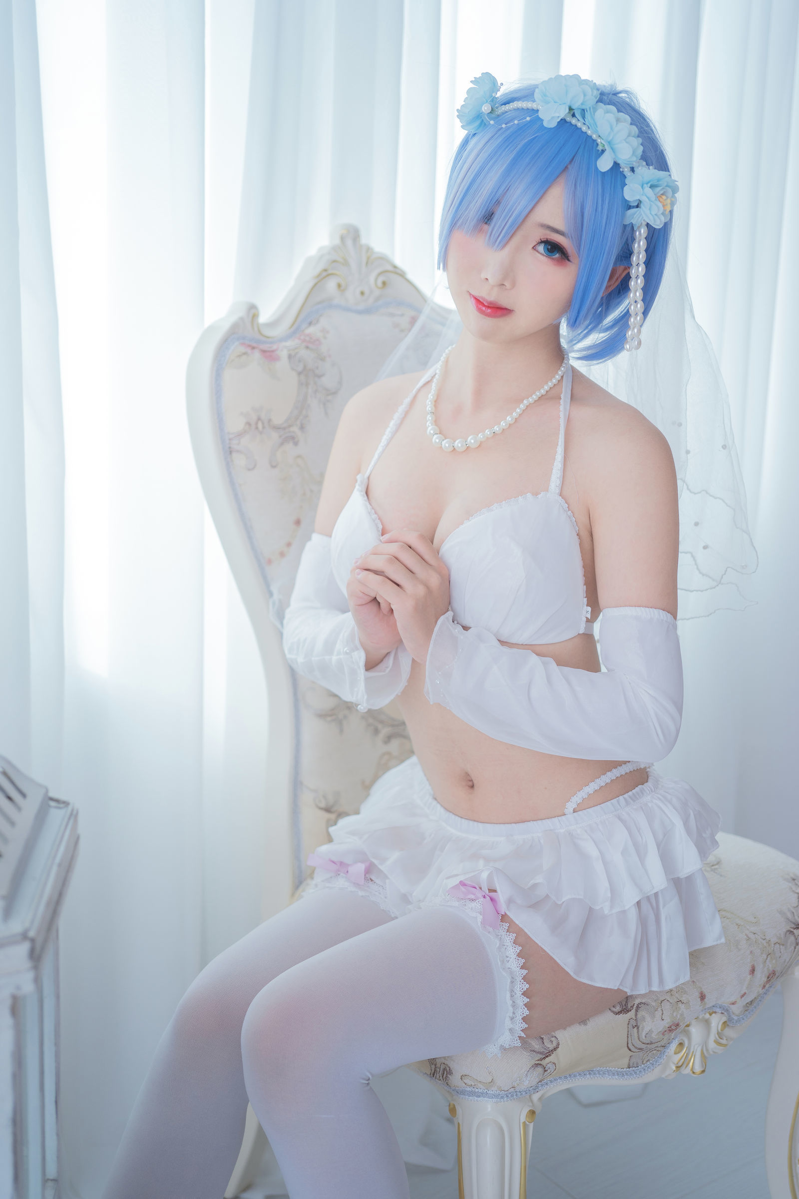 面饼仙儿 - 花嫁蕾姆-图4