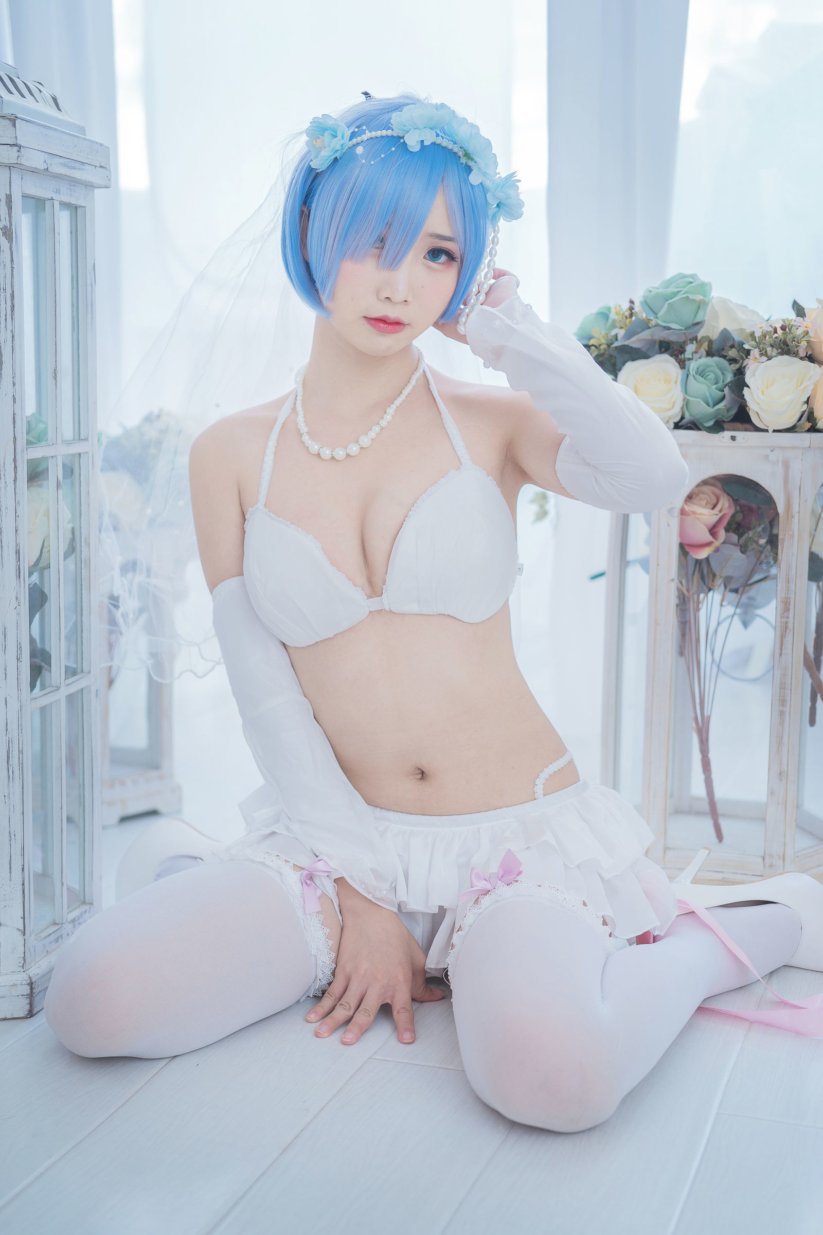 面饼仙儿 - 花嫁蕾姆-图6