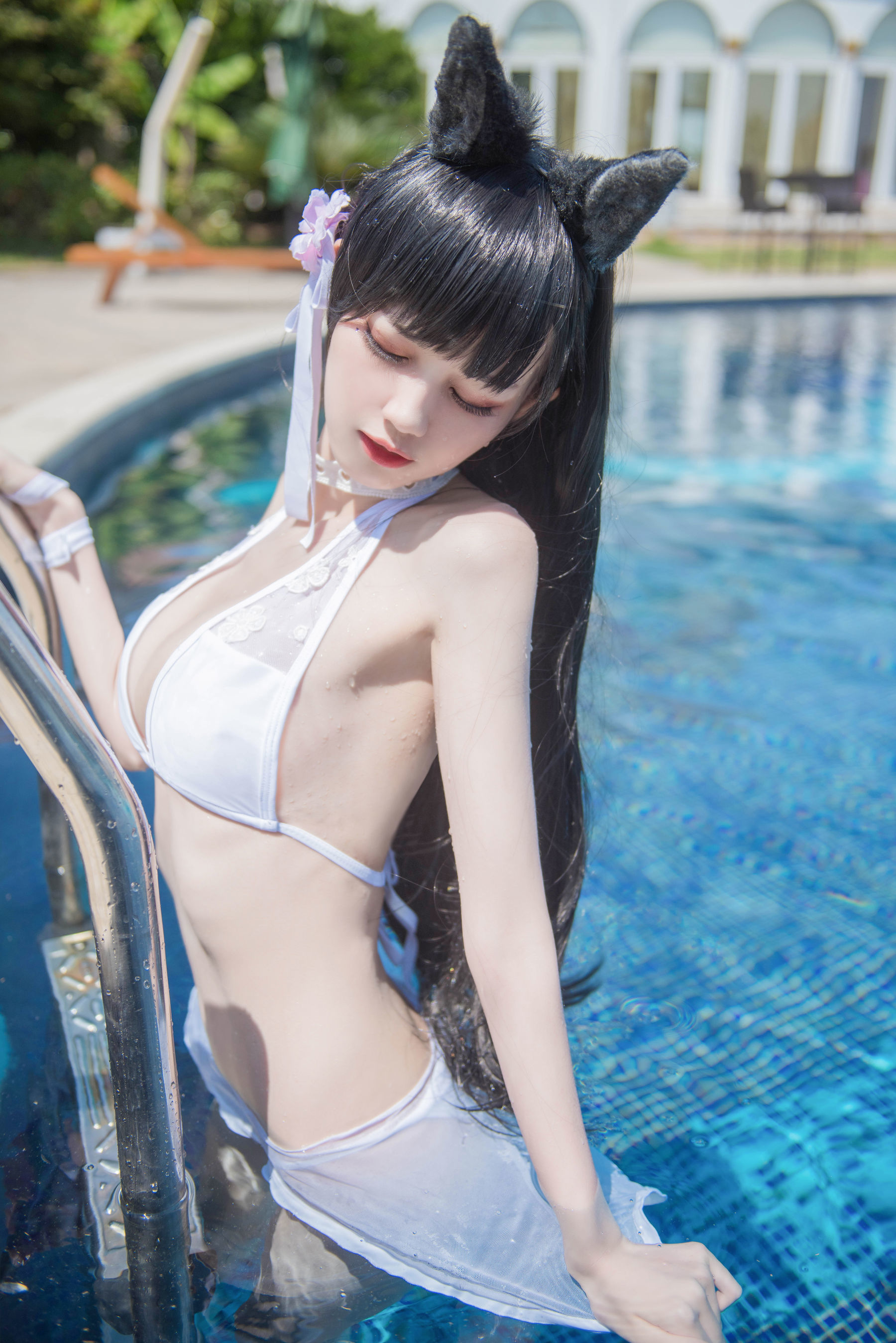小妖精你的负卿 - 爱宕泳装-图10