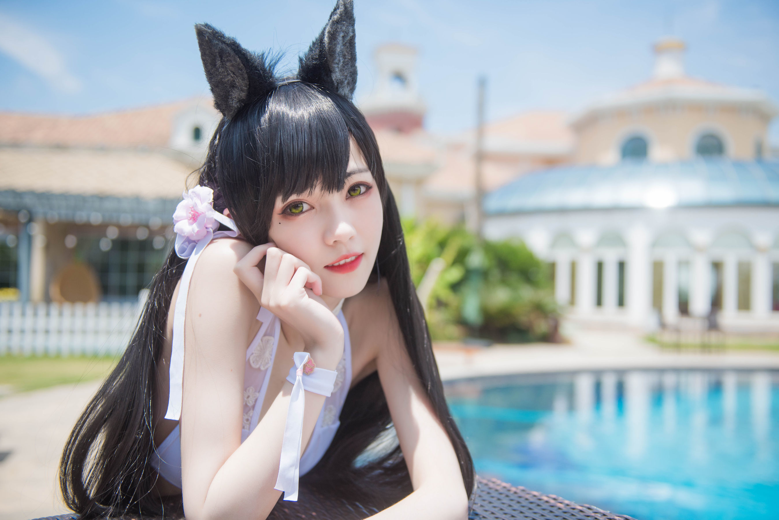 小妖精你的负卿 - 爱宕泳装-图15