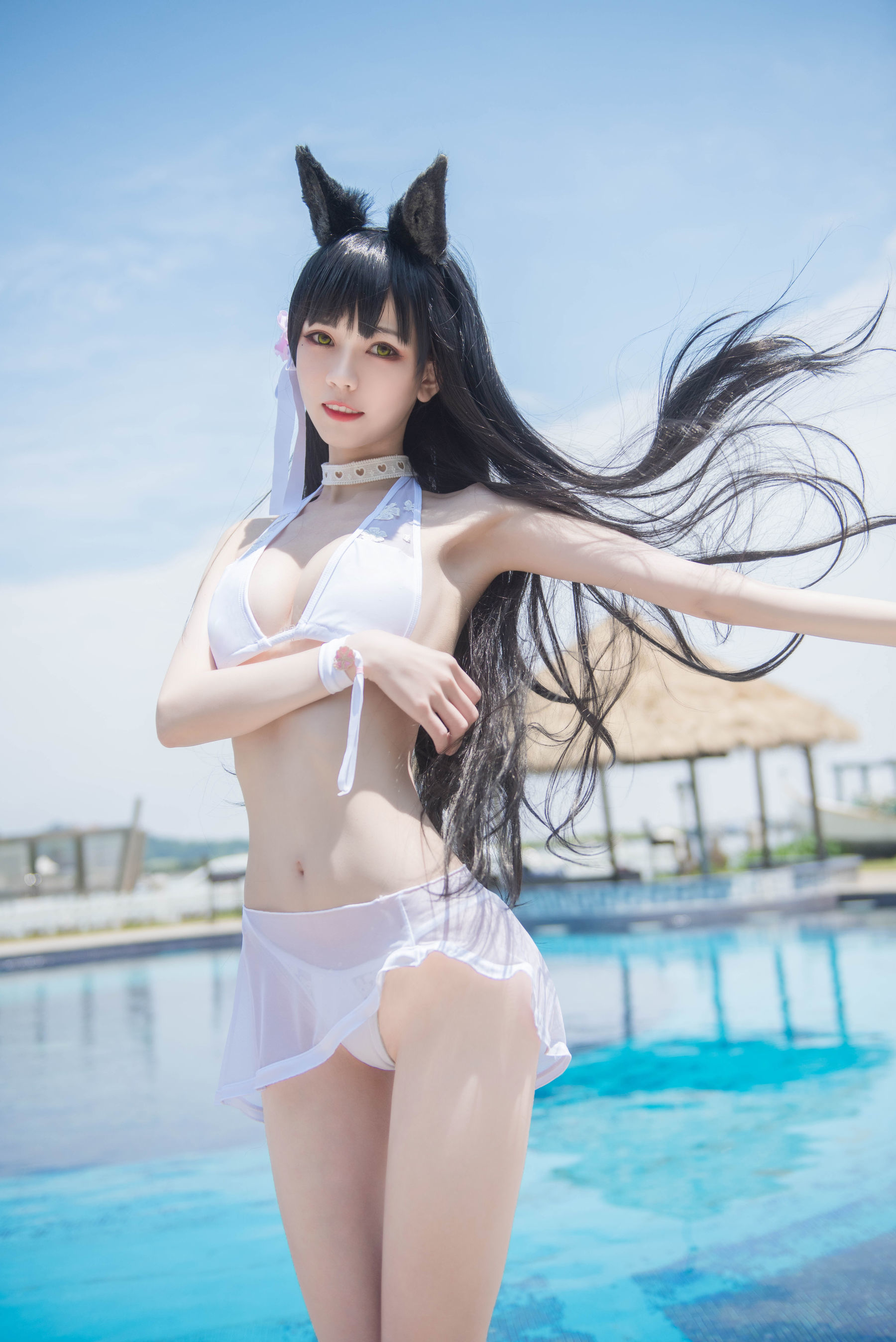 小妖精你的负卿 - 爱宕泳装-图16