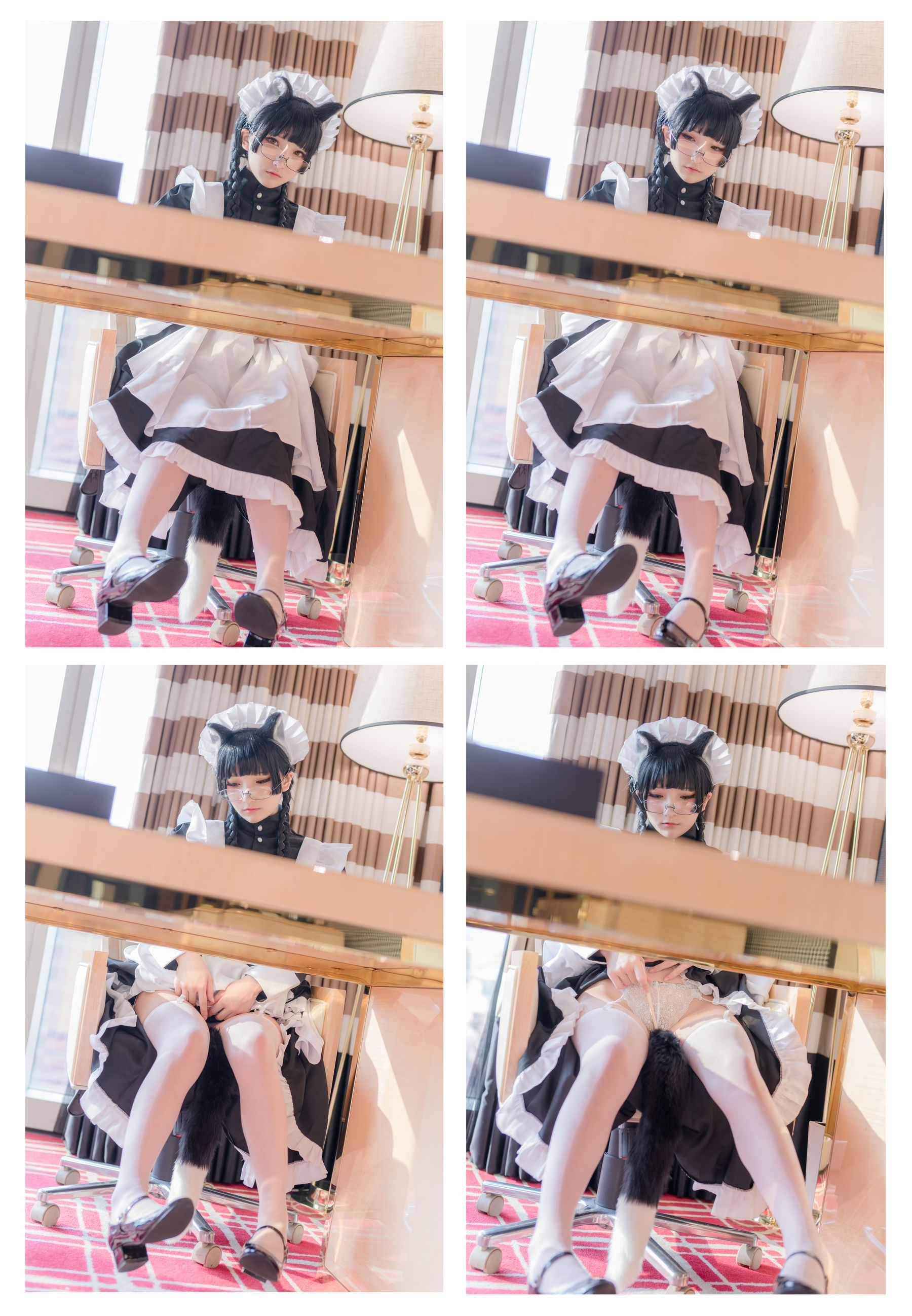 小丁Cosplay - 黑猫女仆-图33