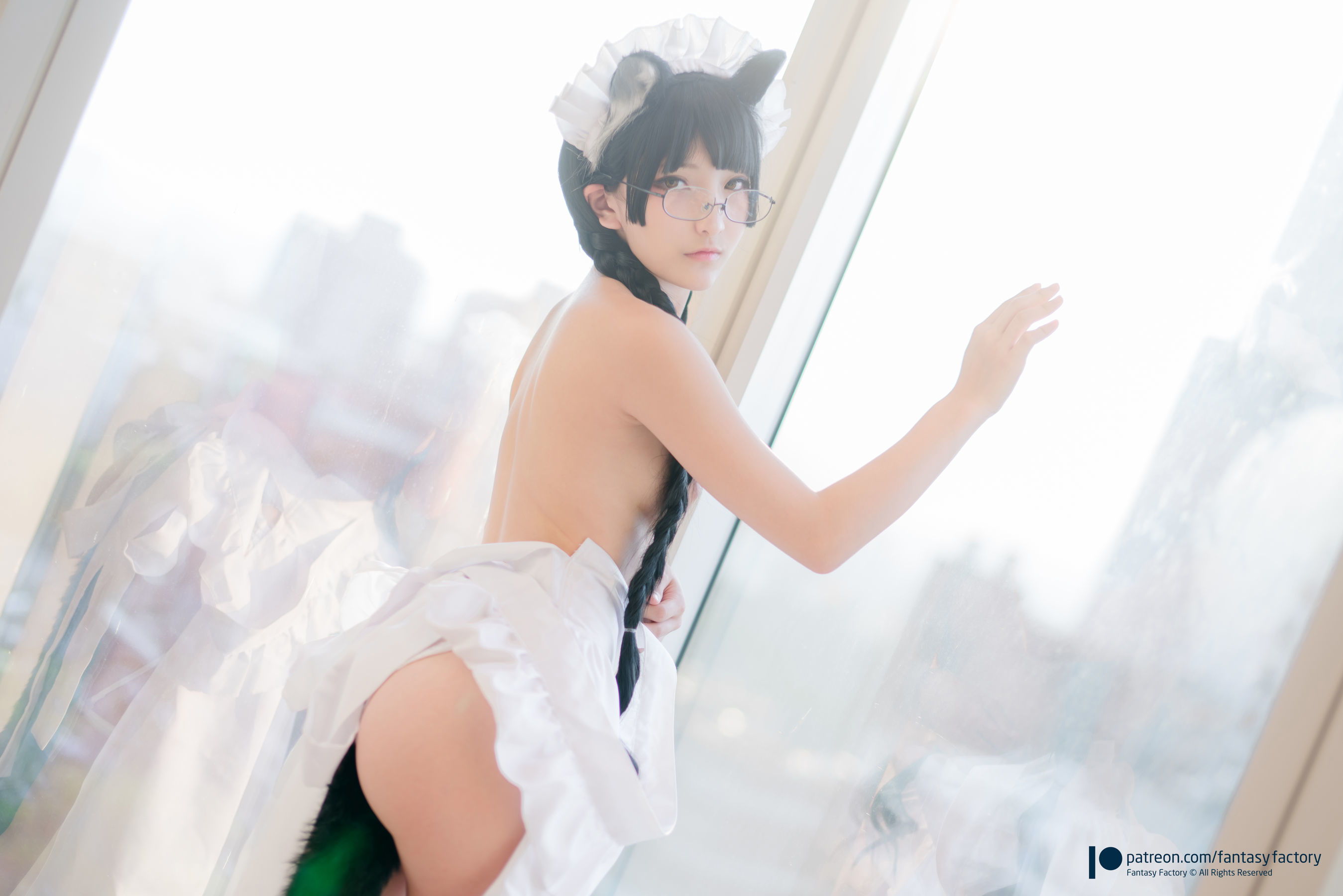 小丁Cosplay - 黑猫女仆-图45