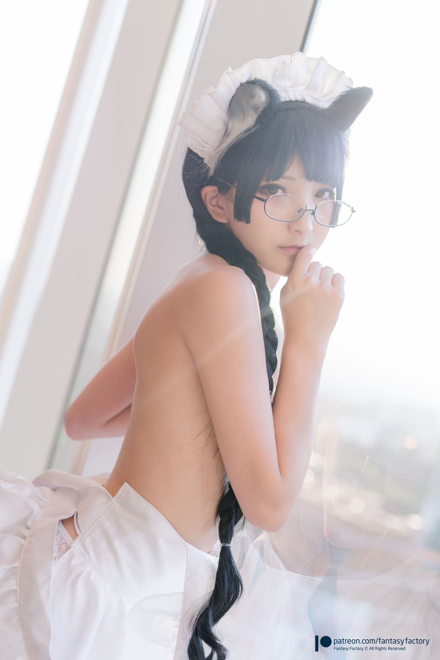 小丁Cosplay - 黑猫女仆-图46