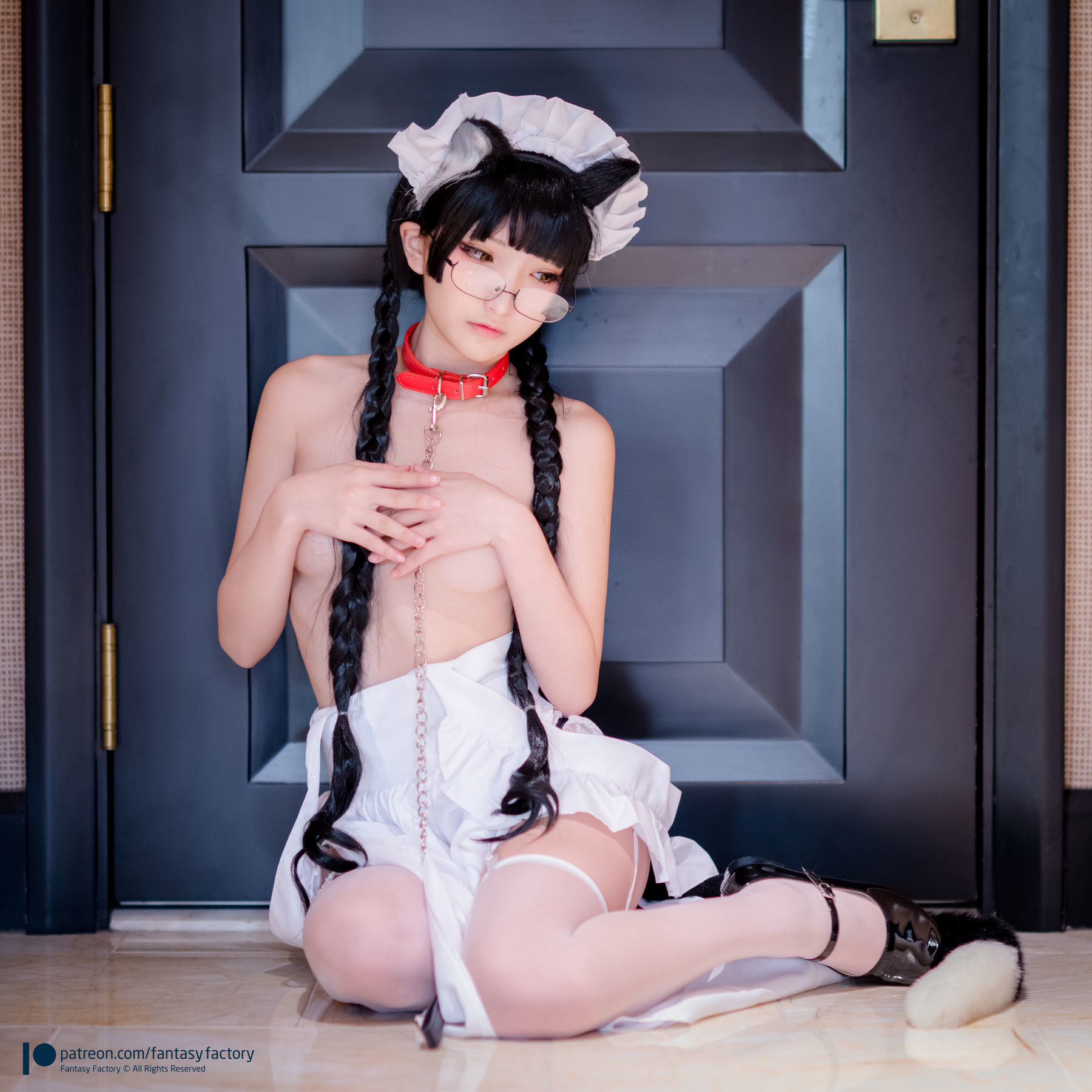 小丁Cosplay - 黑猫女仆-图47
