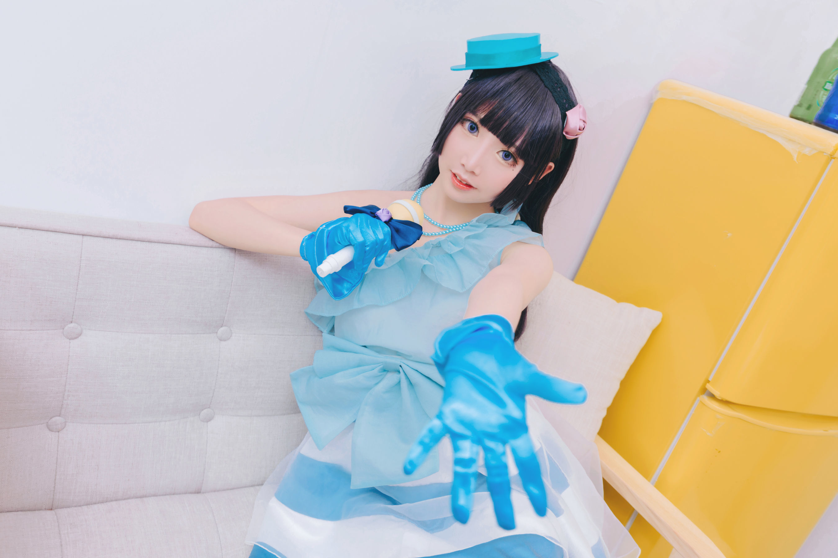 面饼仙儿 - 黑猫打歌服-图0